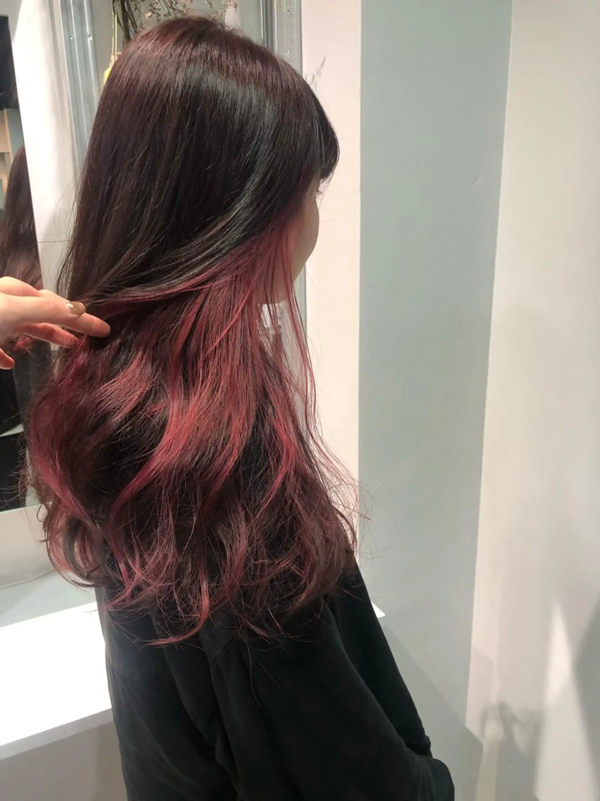 ロング カラー ヘアカラー トリートメント 🍃柔らかヘアー田中 瑞希🍃のヘアスタイル
