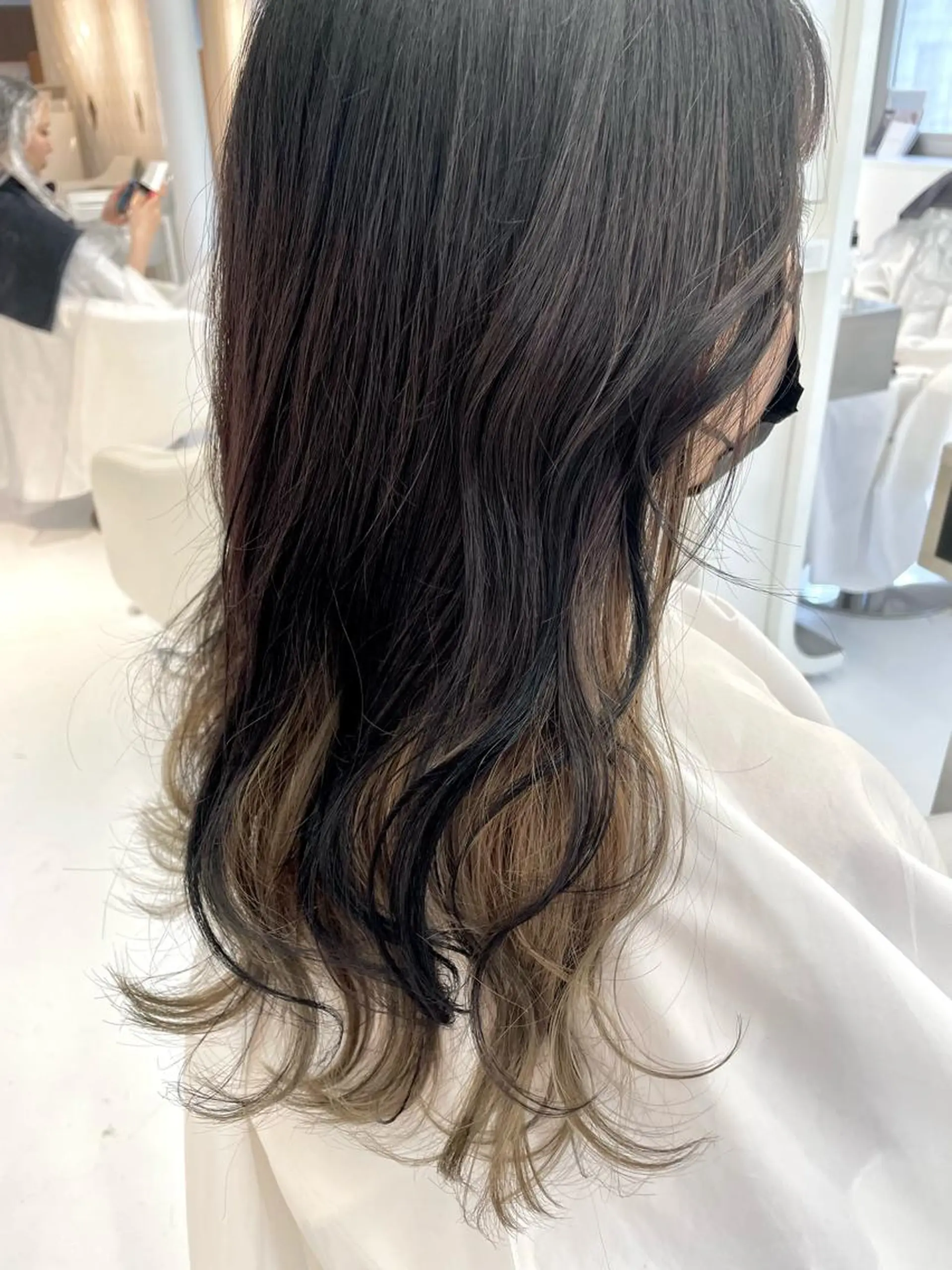 ロング カラー ヘアカラー トリートメント 💈髪質改善メニュー 佐藤 萌💈のヘアスタイル