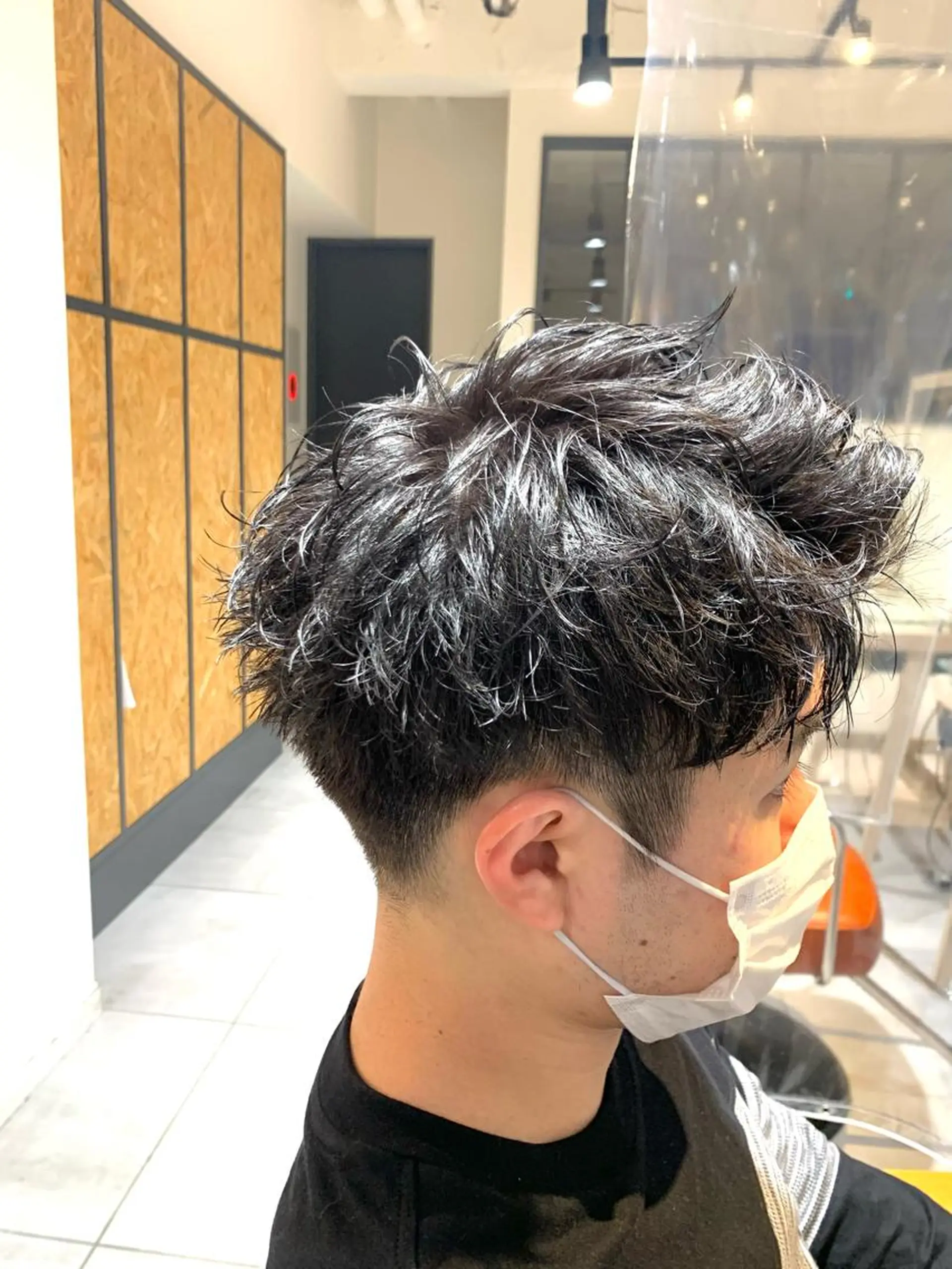 メンズ カット 森川 力のヘアスタイル