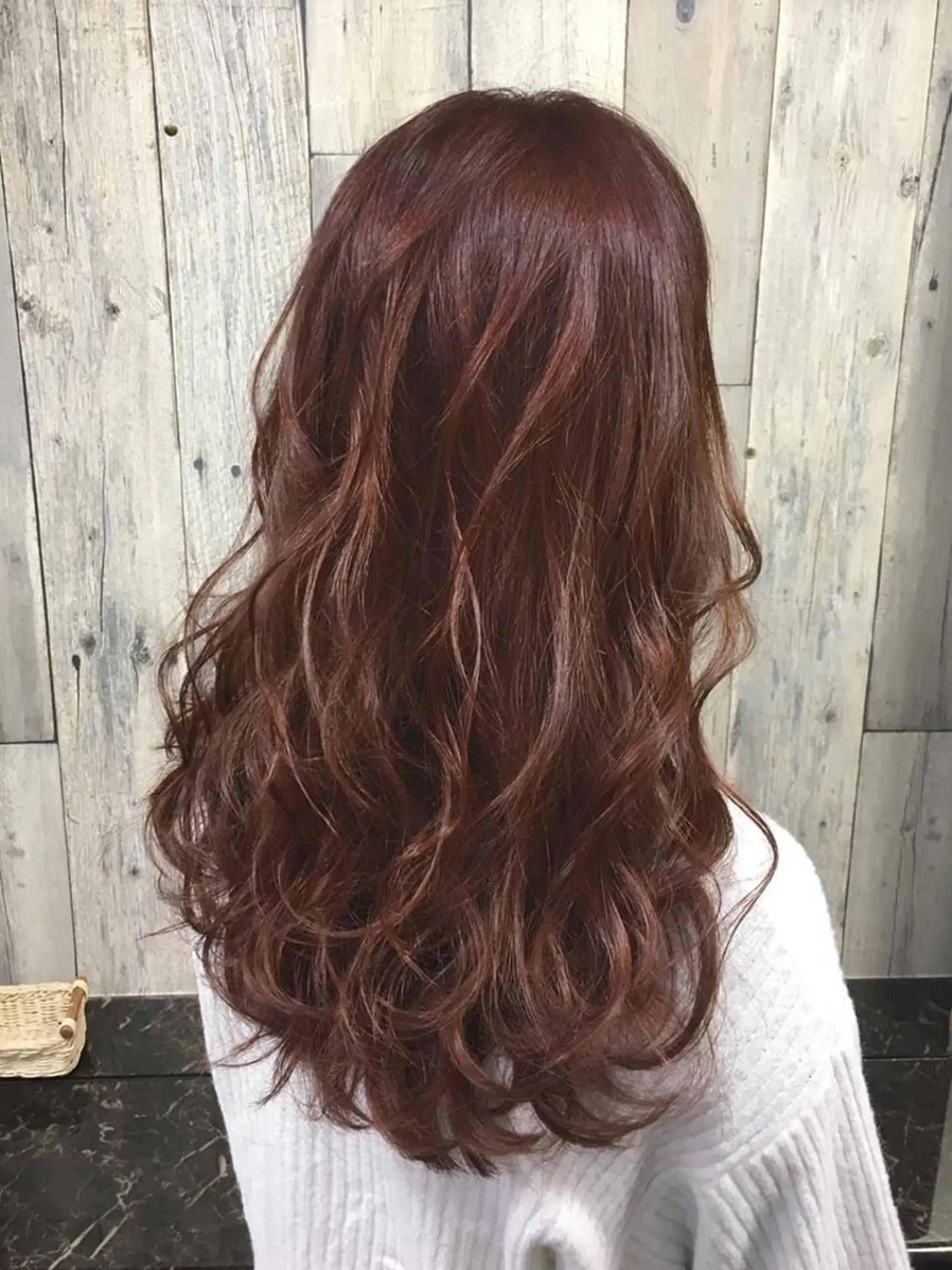 ロング ヘアカラー Reve Resort池袋のヘアスタイル