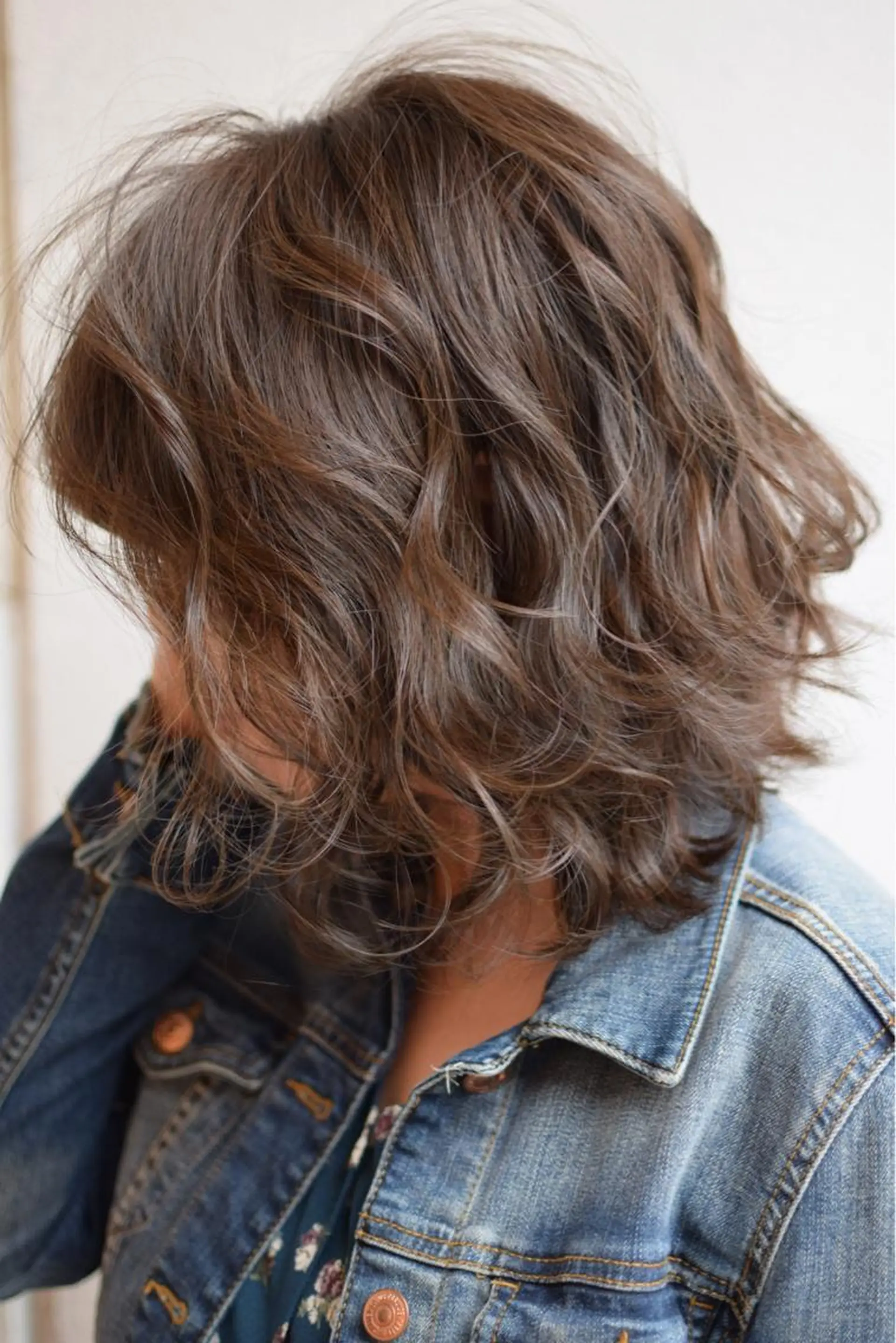 ミディアム カラー ヘアアレンジ ケアブリーチ白髪染め TAKUMIのヘアスタイル