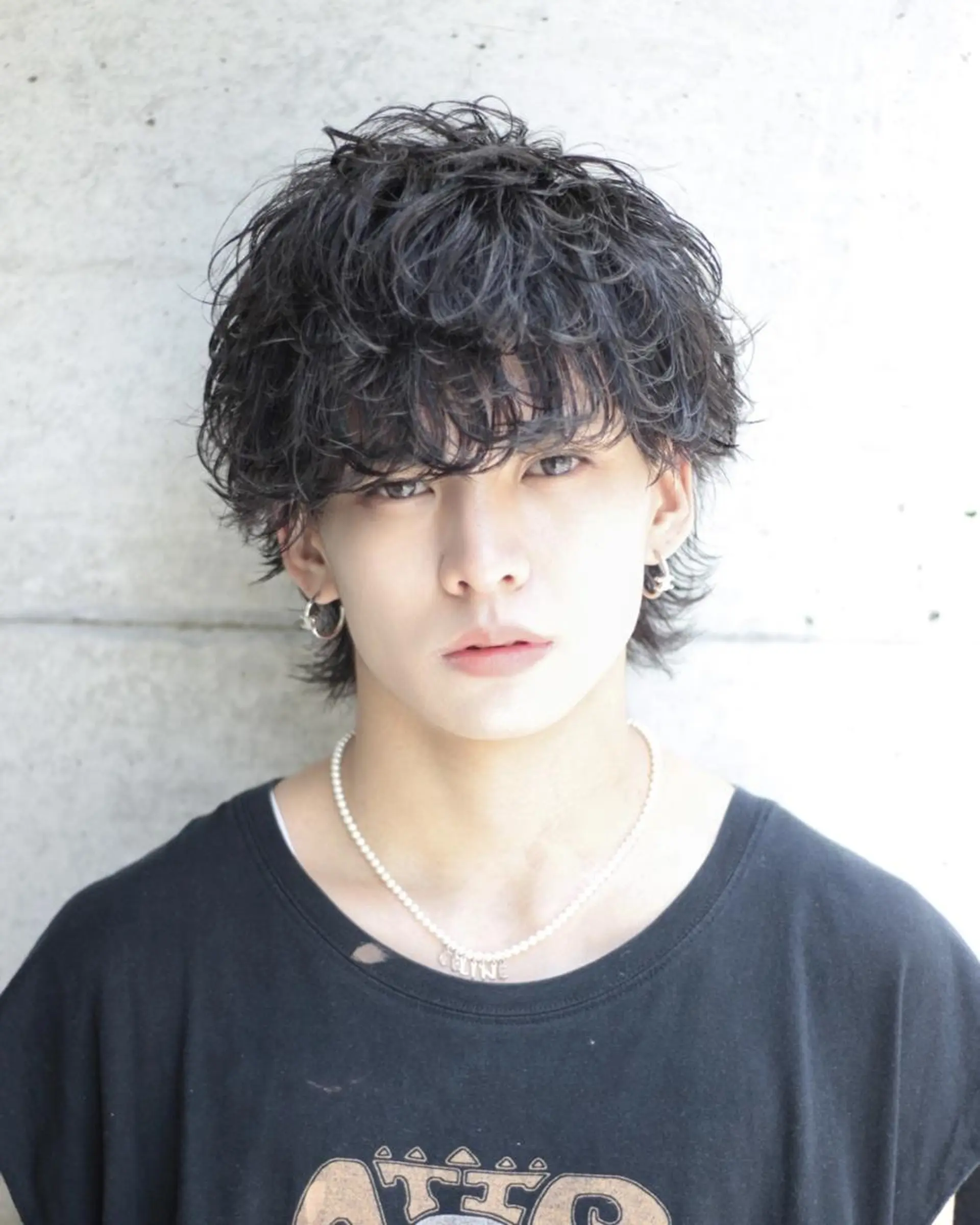 メンズ 🔥パーマで大人な色 気🔥BLUCK札幌のヘアスタイル