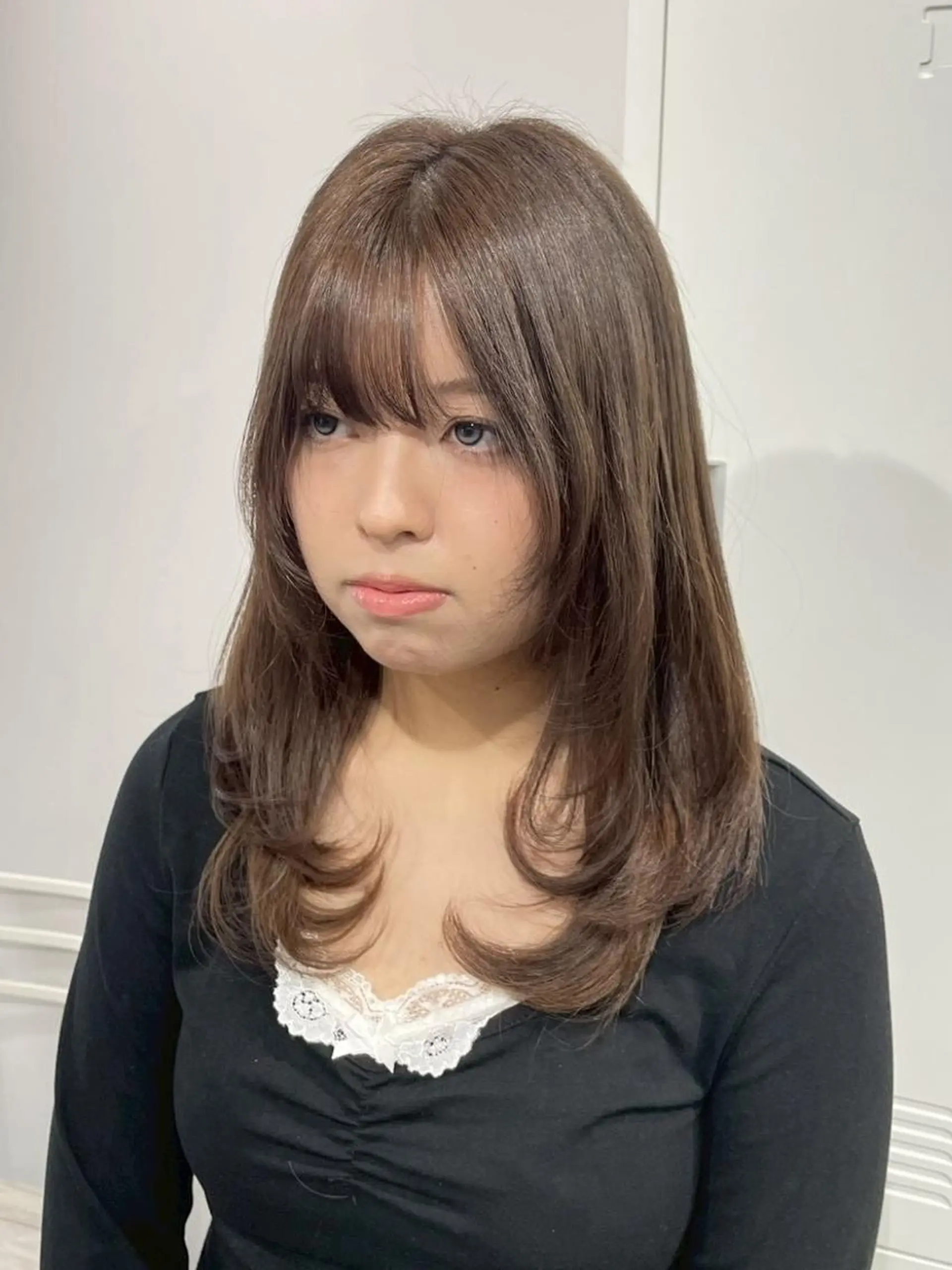 セミロング カラー カット ヘアカラー トリートメント ✨【公式】 juhl.横浜✨のヘアスタイル