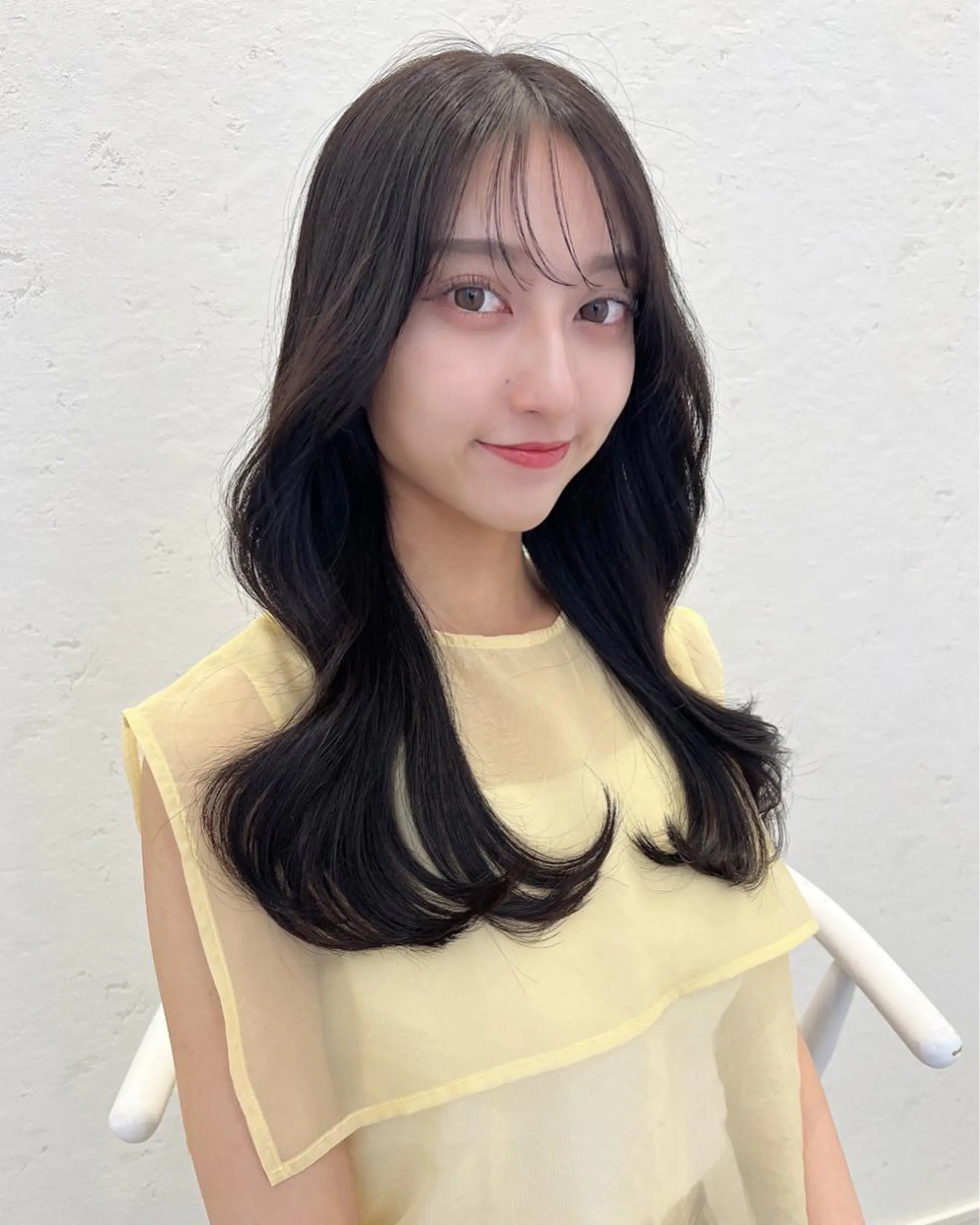 ロング カラー カット トリートメント 韓国ヘア×髪質改善 /yoshikaのヘアスタイル