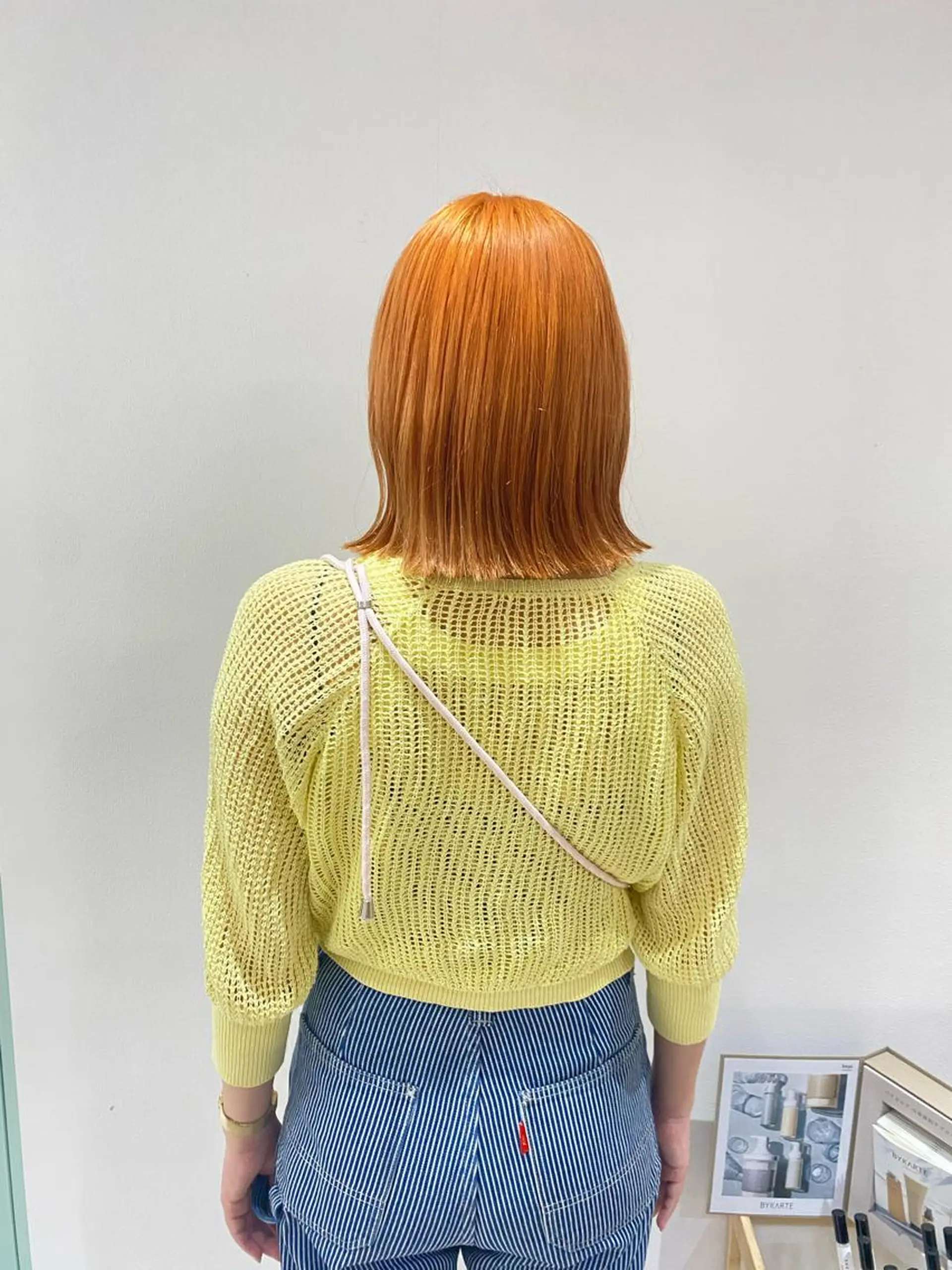 ミディアム ヘアカラー トリートメント HAZEL所属・大山 茶子のヘアスタイル