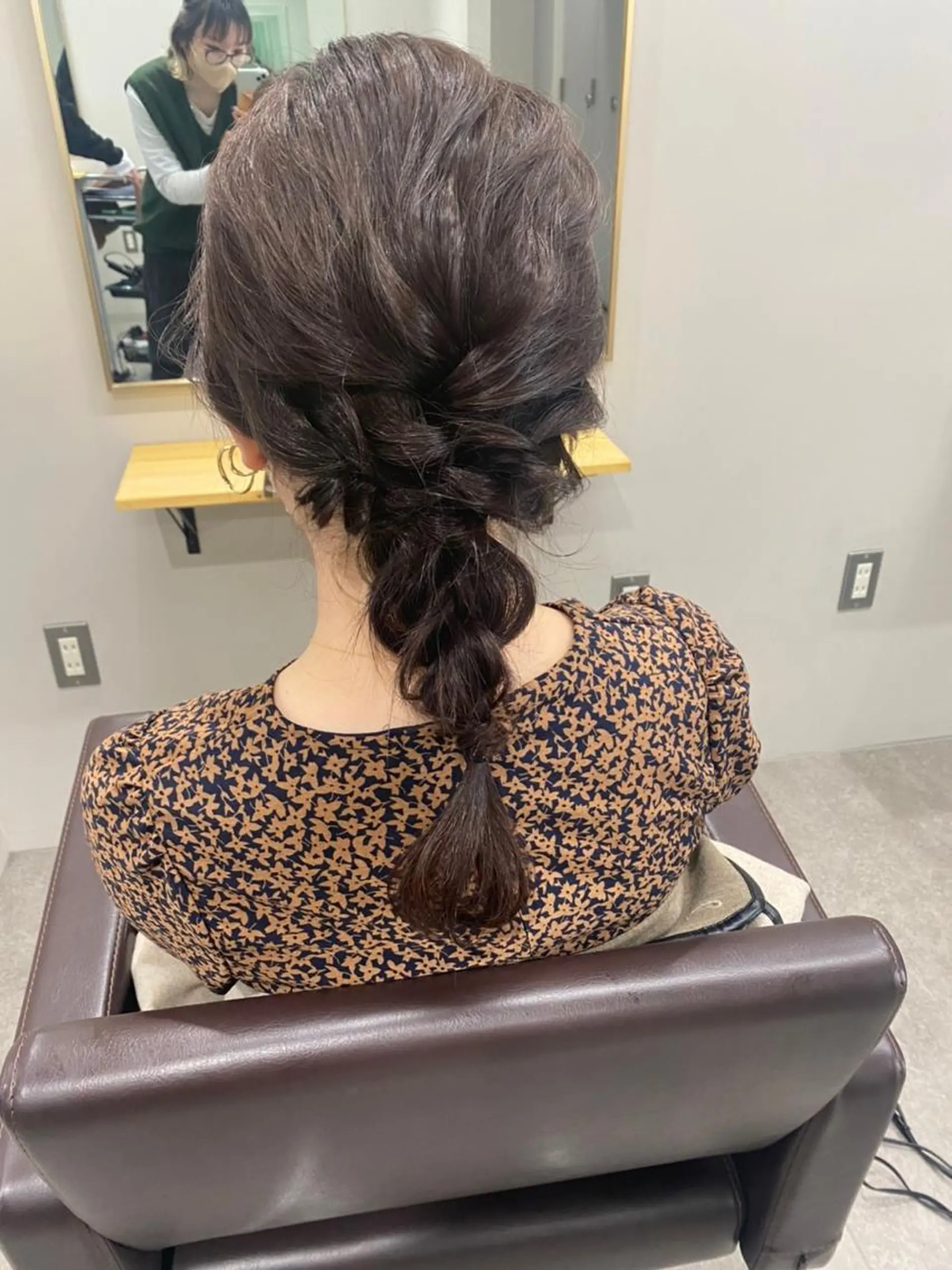 セミロング ヘアアレンジ 🫧【公式】 Lig.横浜🫧のヘアスタイル