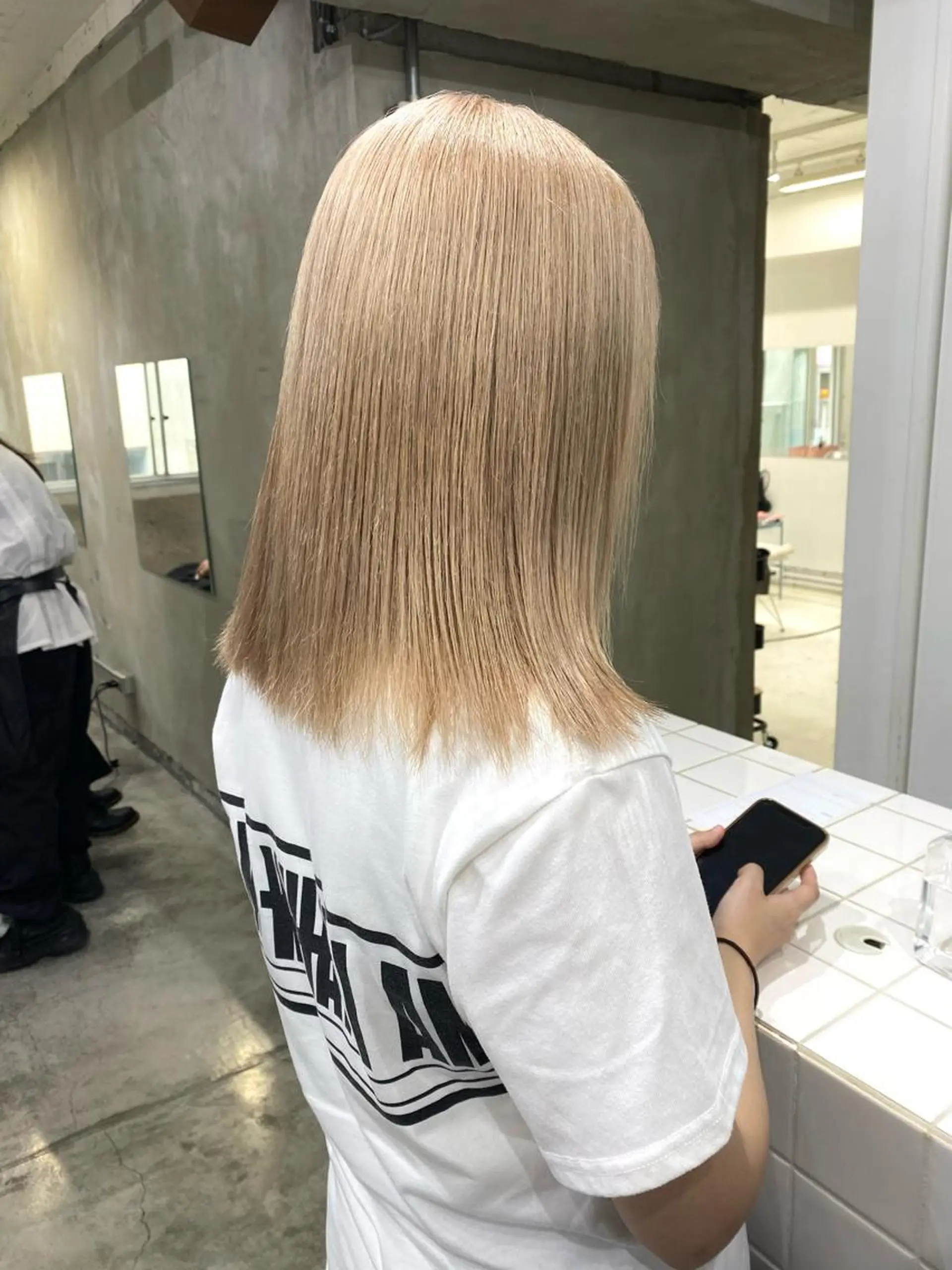ミディアム カラー ヘアアレンジ メンズ ササキ カズマのヘアスタイル