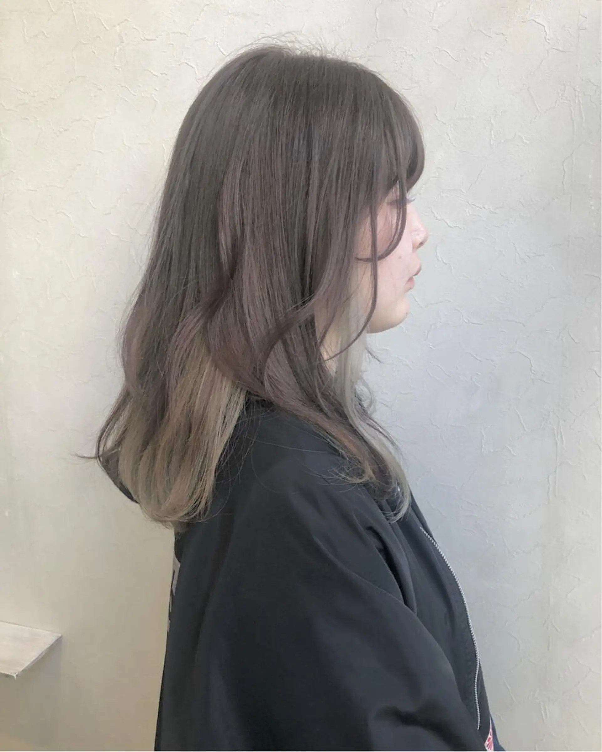 セミロング カラー nakahara madokaのヘアスタイル
