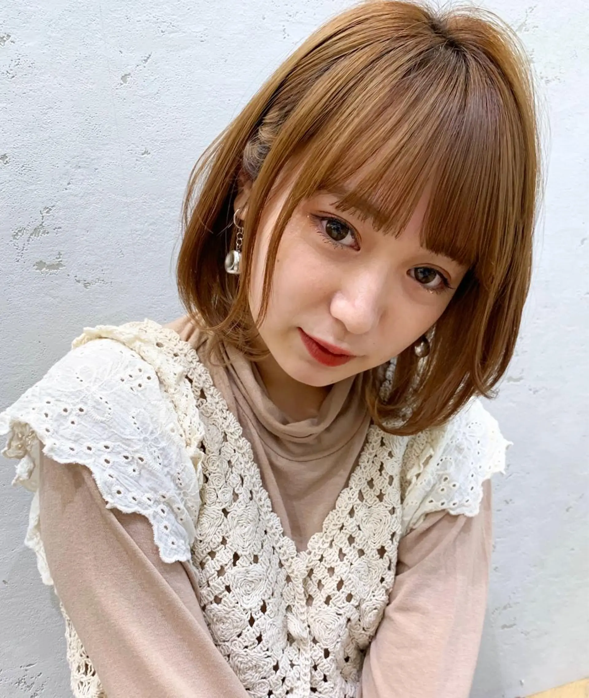 ショート カラー カット ヘアカラー トリートメント 髪質改善/縮毛矯正/ ボブ/店長/水野拓也のヘアスタイル