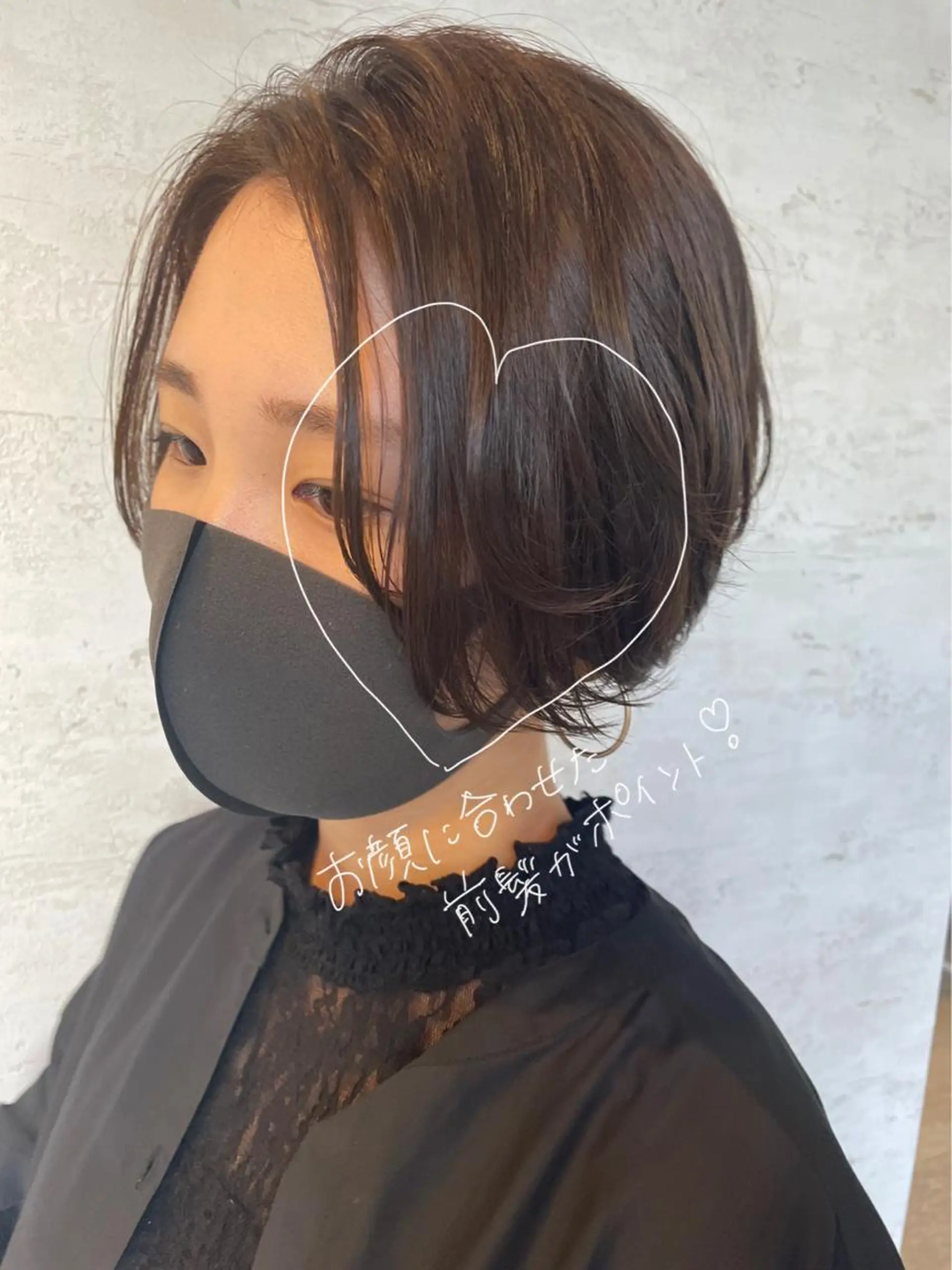 ショート カラー カット ヘアカラー 女性に人気♪ はやしほのかのヘアスタイル