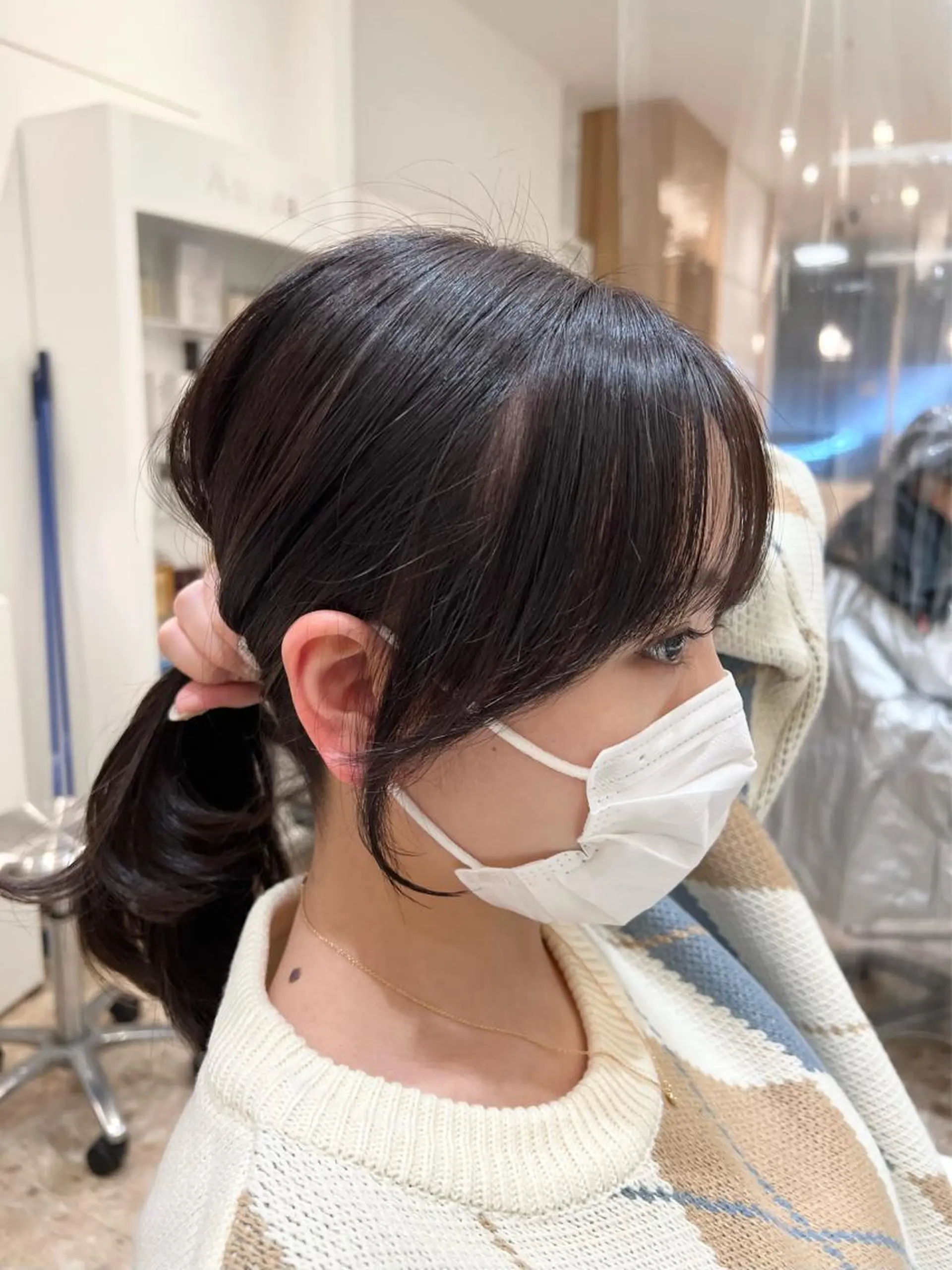 セミロング 束感/パリエク プラド心斎橋のマツエク・マツパデザイン