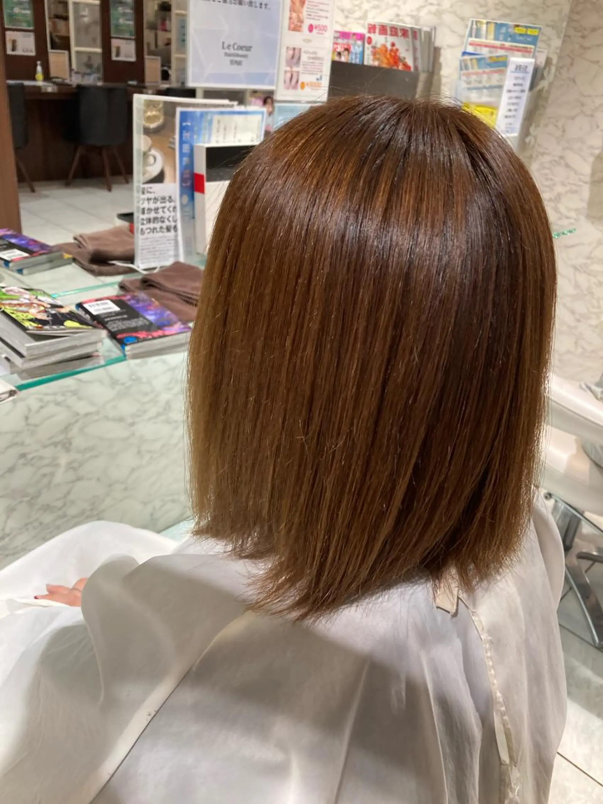 ショート 縮毛矯正 BAE所属・落合孝臣/新潟駅南 /髪質改善のヘアスタイル