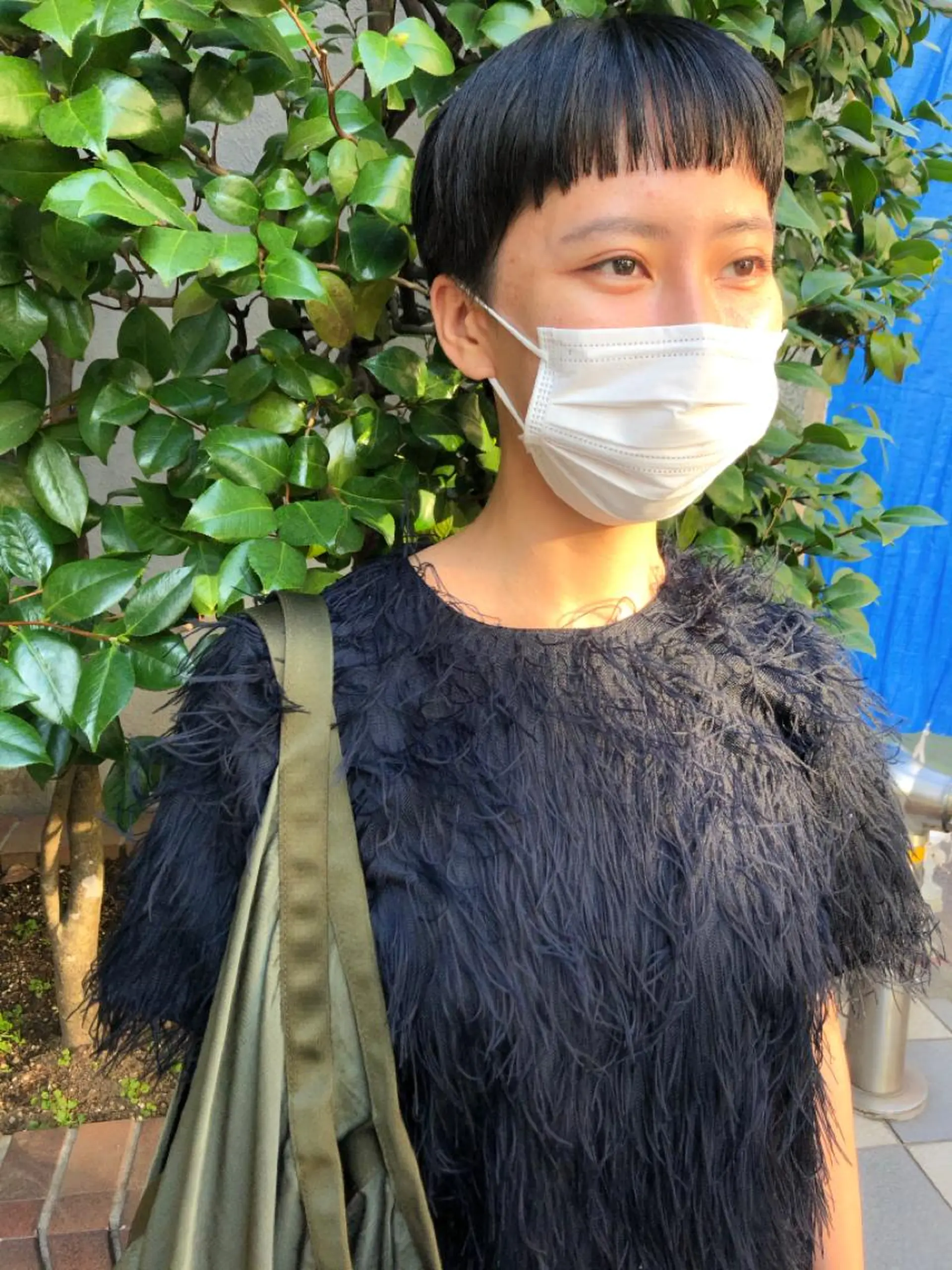 ショート 長井 美佳のヘアスタイル