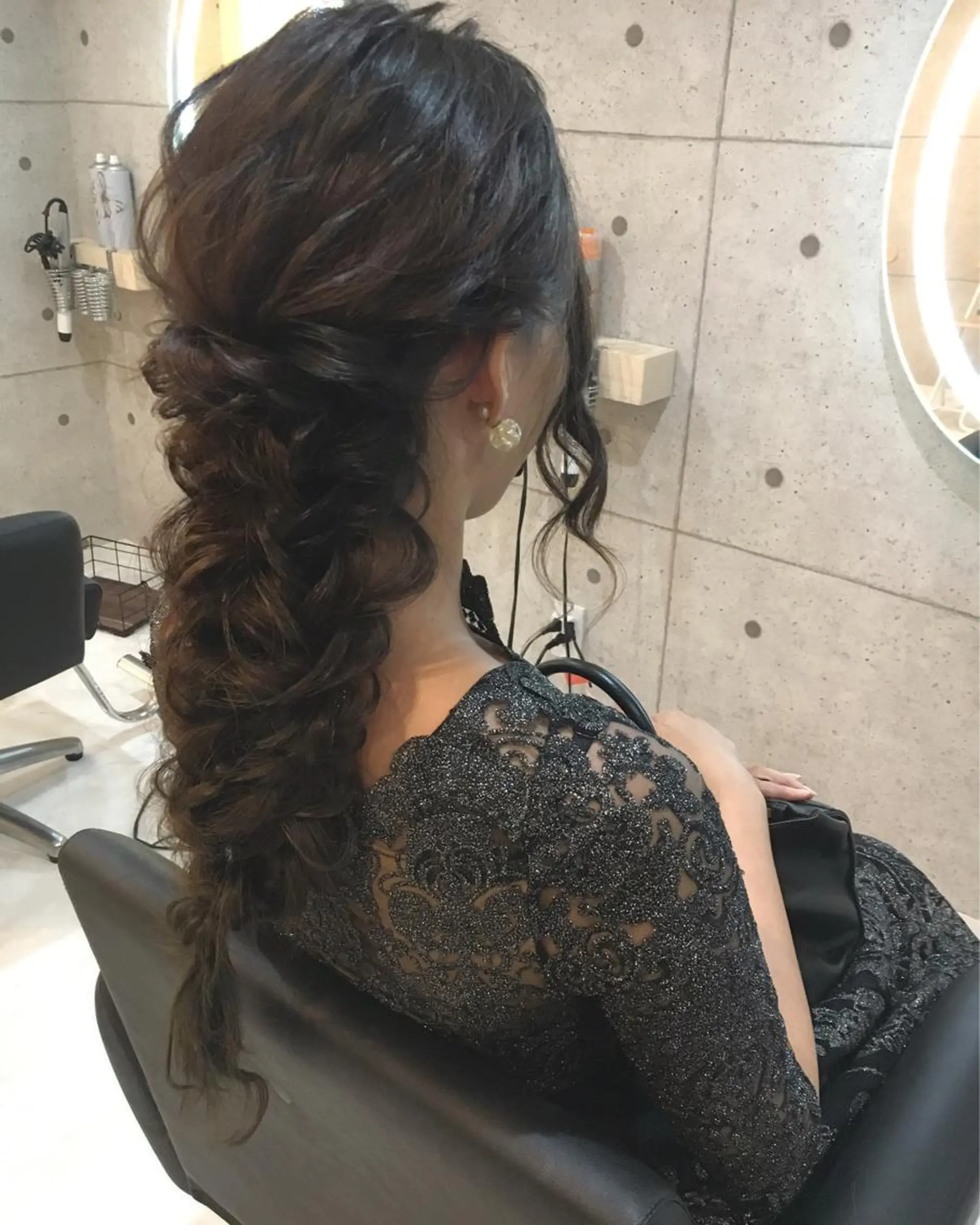 ヘアアレンジ ヘアセット lien natsukiのヘアスタイル