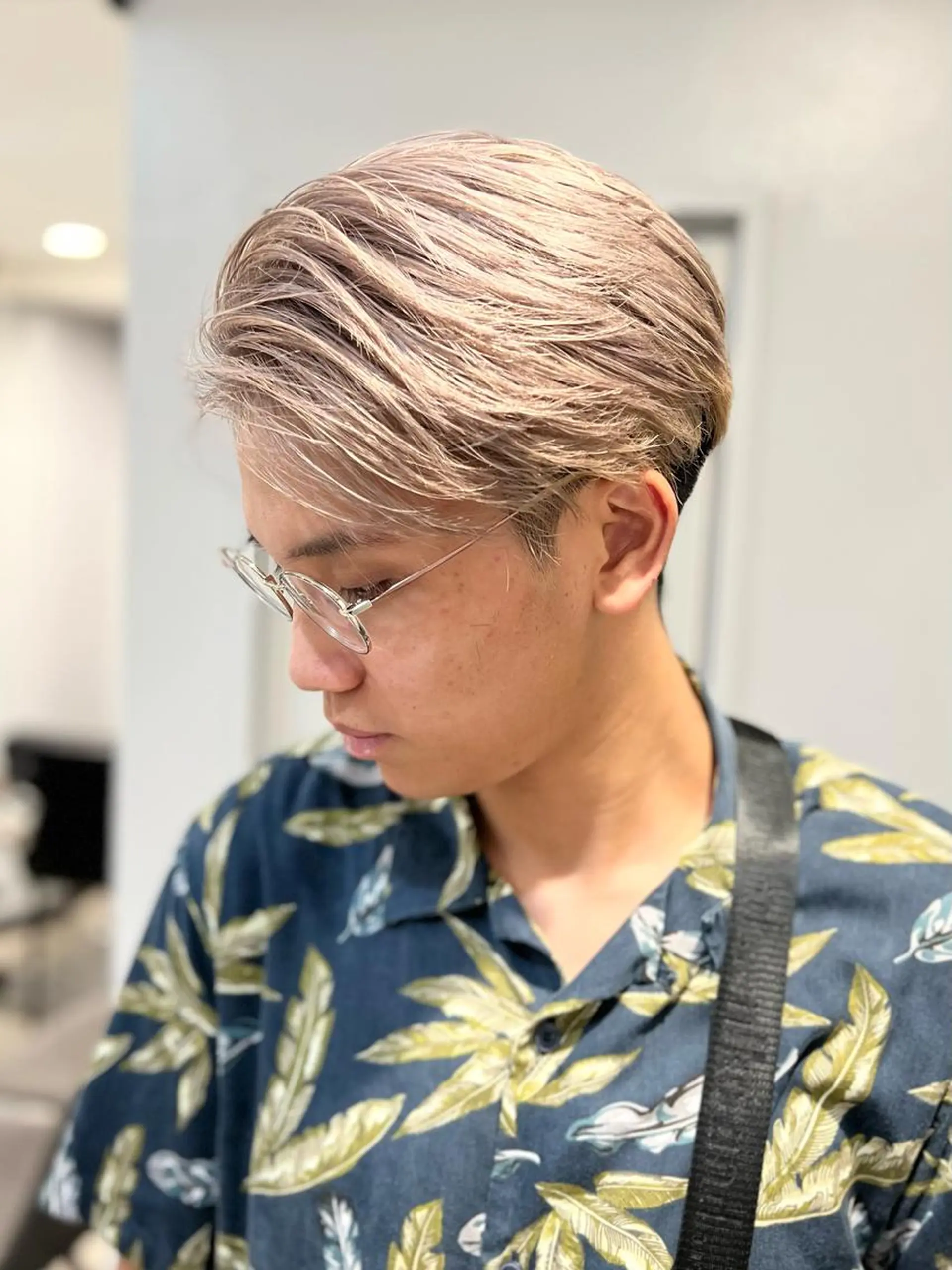 ショート メンズ カット ヘアカラー トリートメント Bear（ベア）所属・KENZO 【Bear】のヘアスタイル