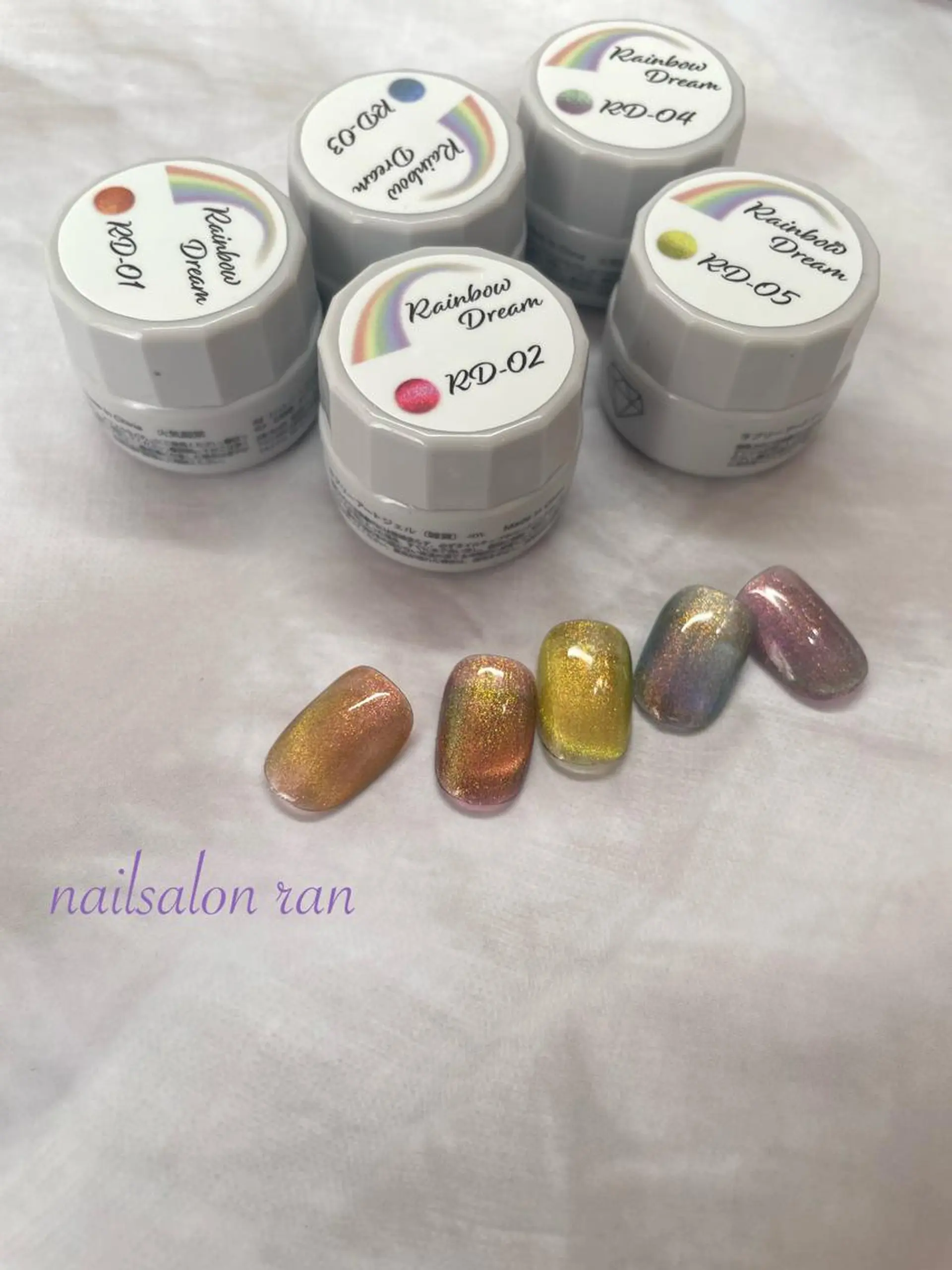 ネイル フットネイル nailsalon ranのネイルデザイン