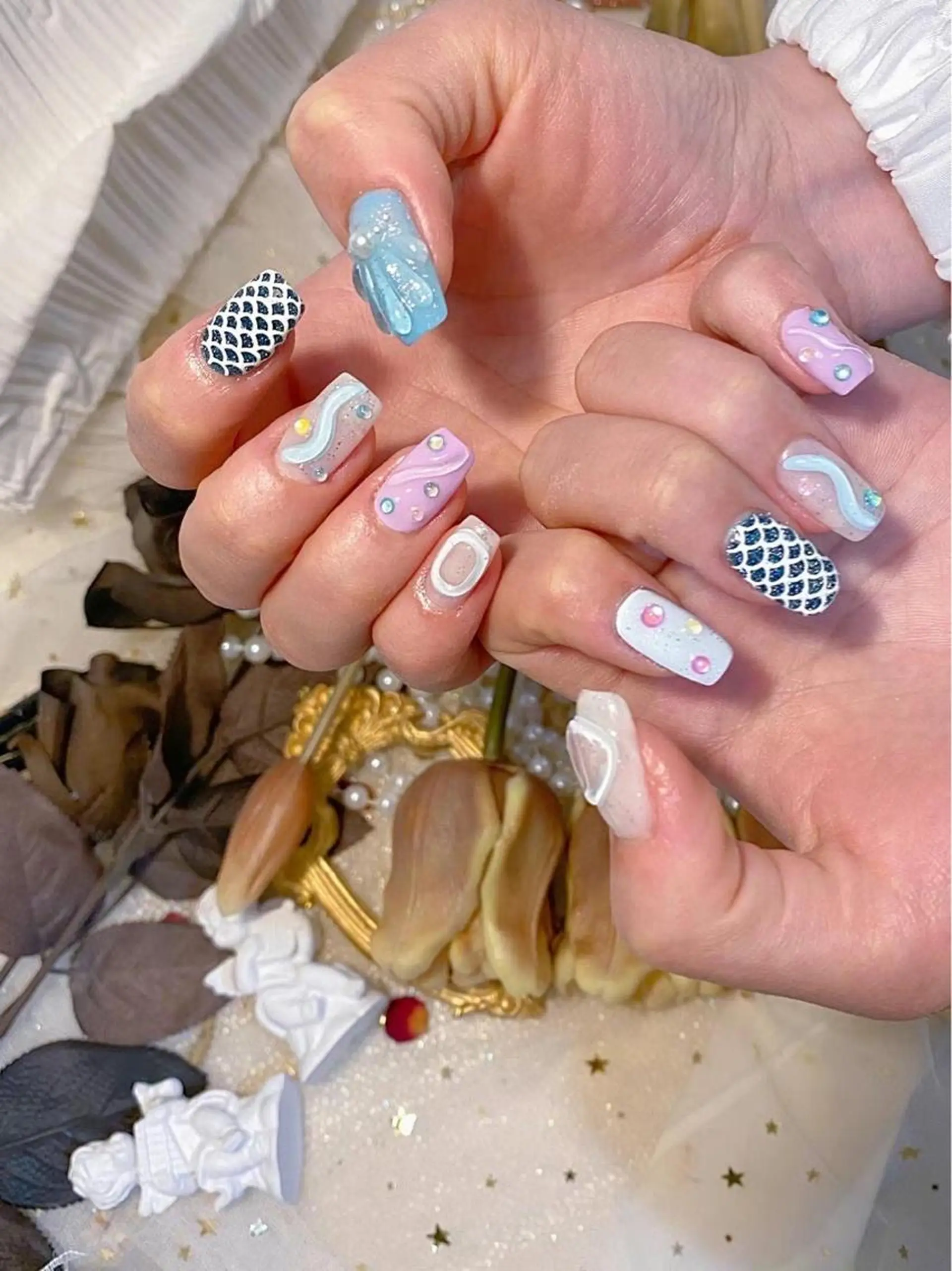 ネイル クリアネイル My nail所属・babarla Nailのネイルデザイン