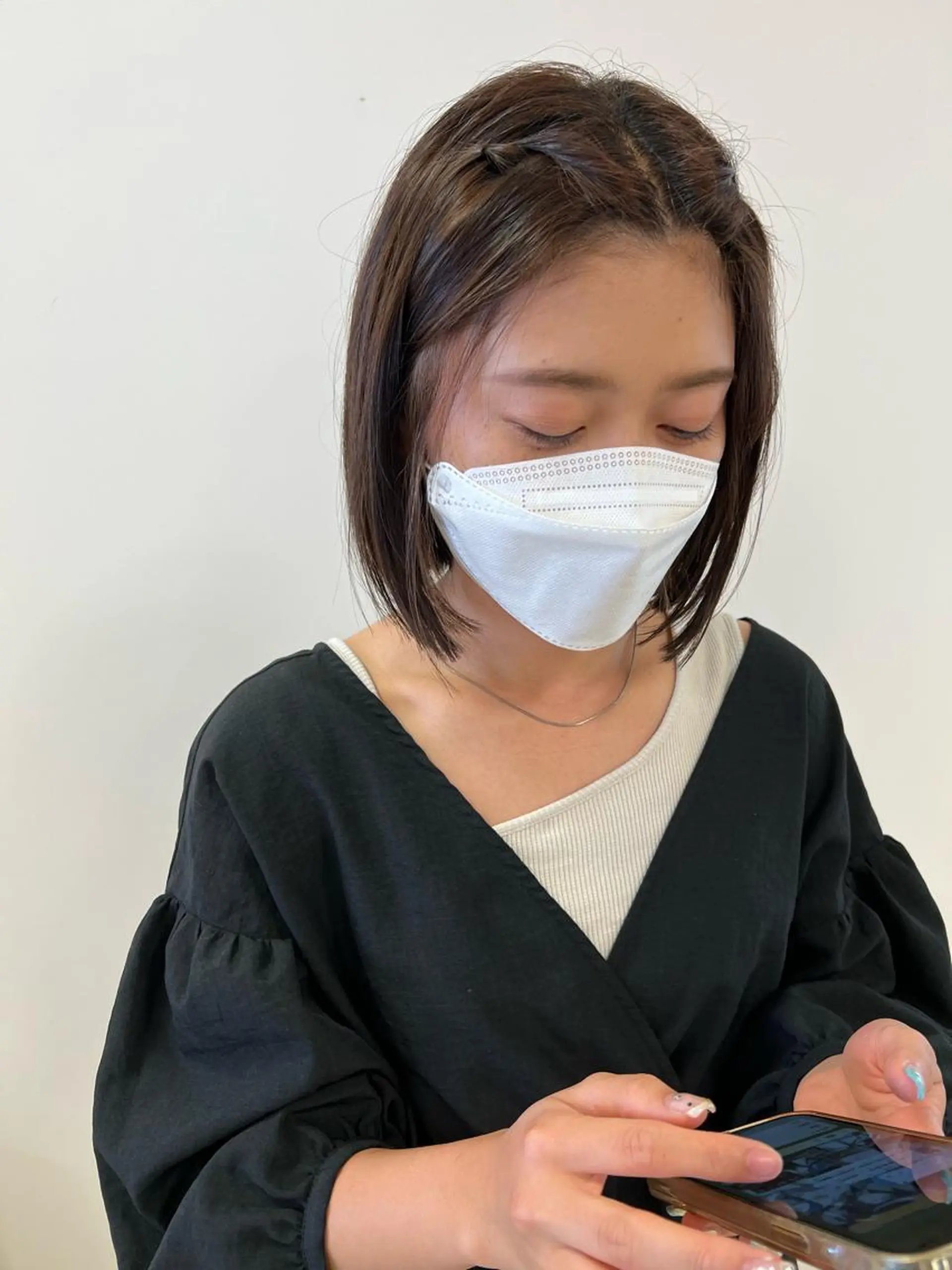 ショート カラー カット ヘアカラー トリートメント ヘアセット ハイトーン/ウルフ /レイヤー/坂野幸伸のヘアスタイル