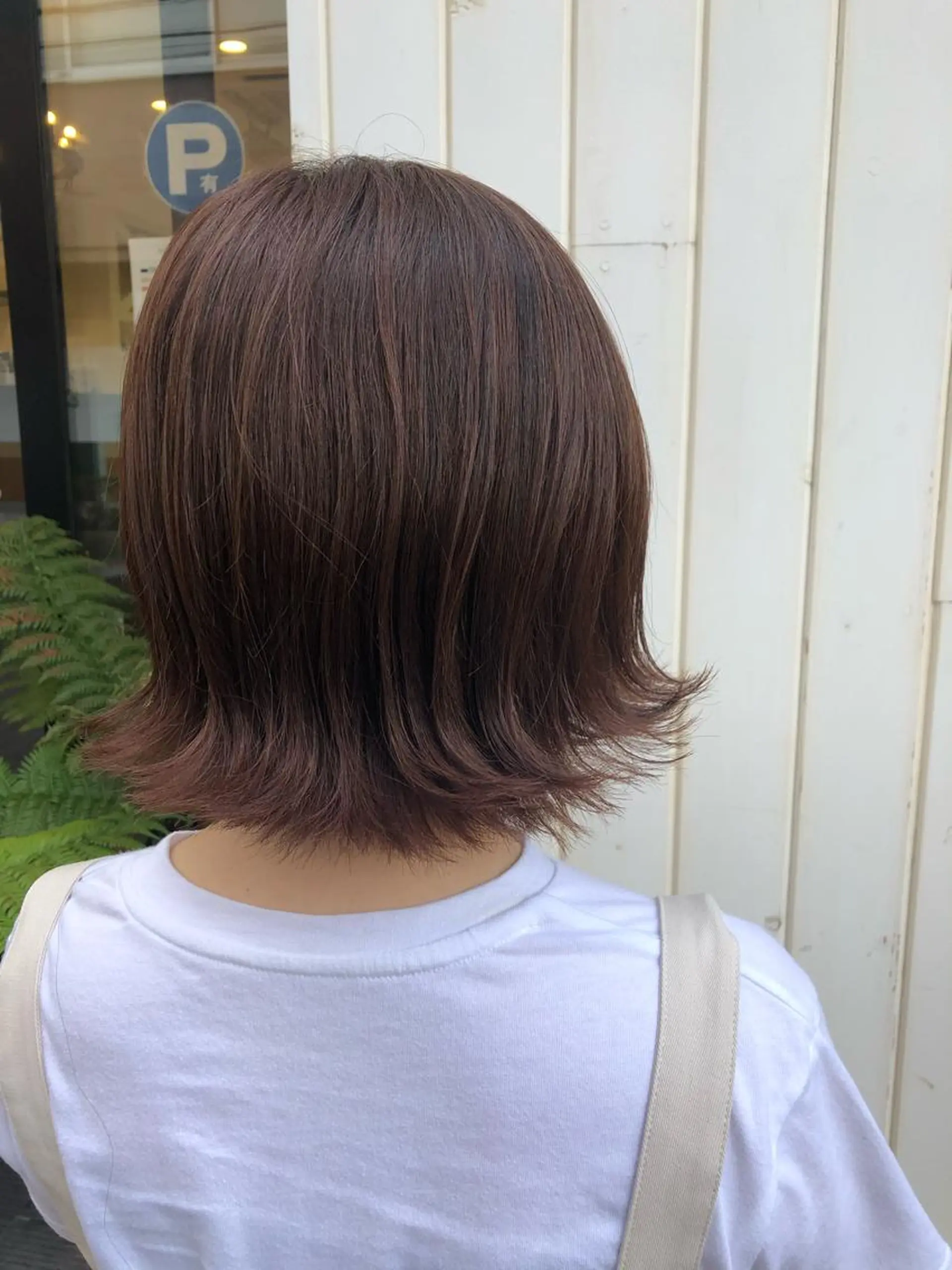 ショート カラー 細沼 葵のヘアスタイル