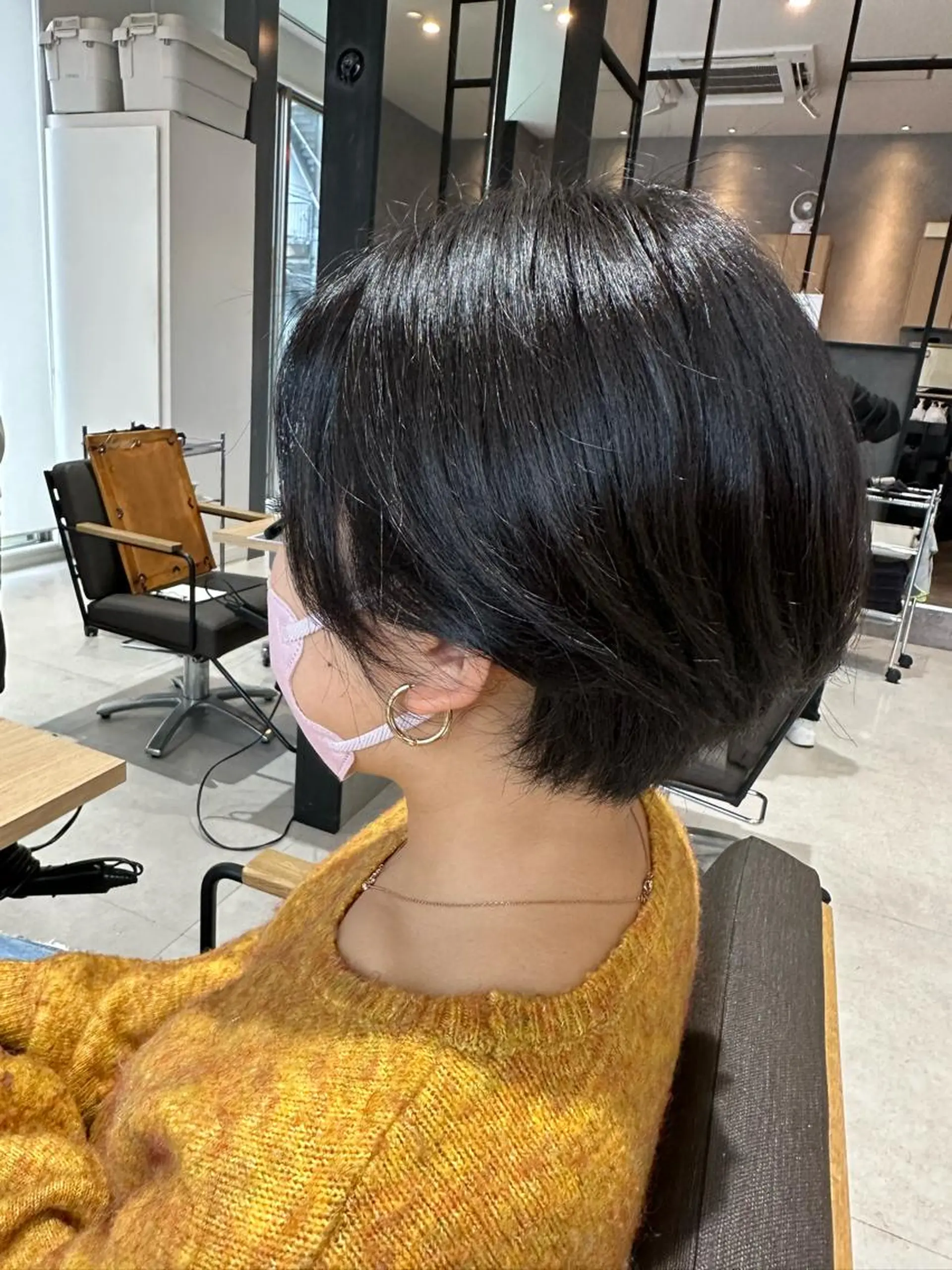 ショート カラー 🍜のばた 🍜のヘアスタイル