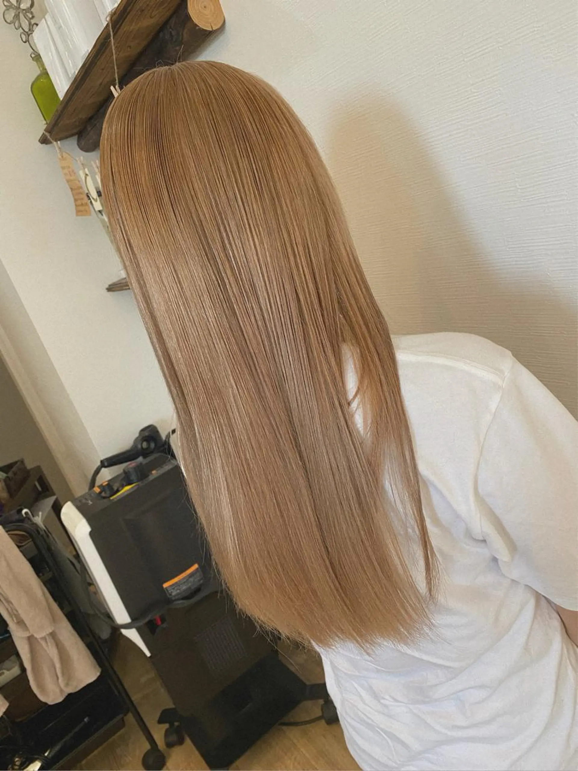 ロング カラー RIRŪA所属・プルシールエクステ ちゃきのヘアスタイル