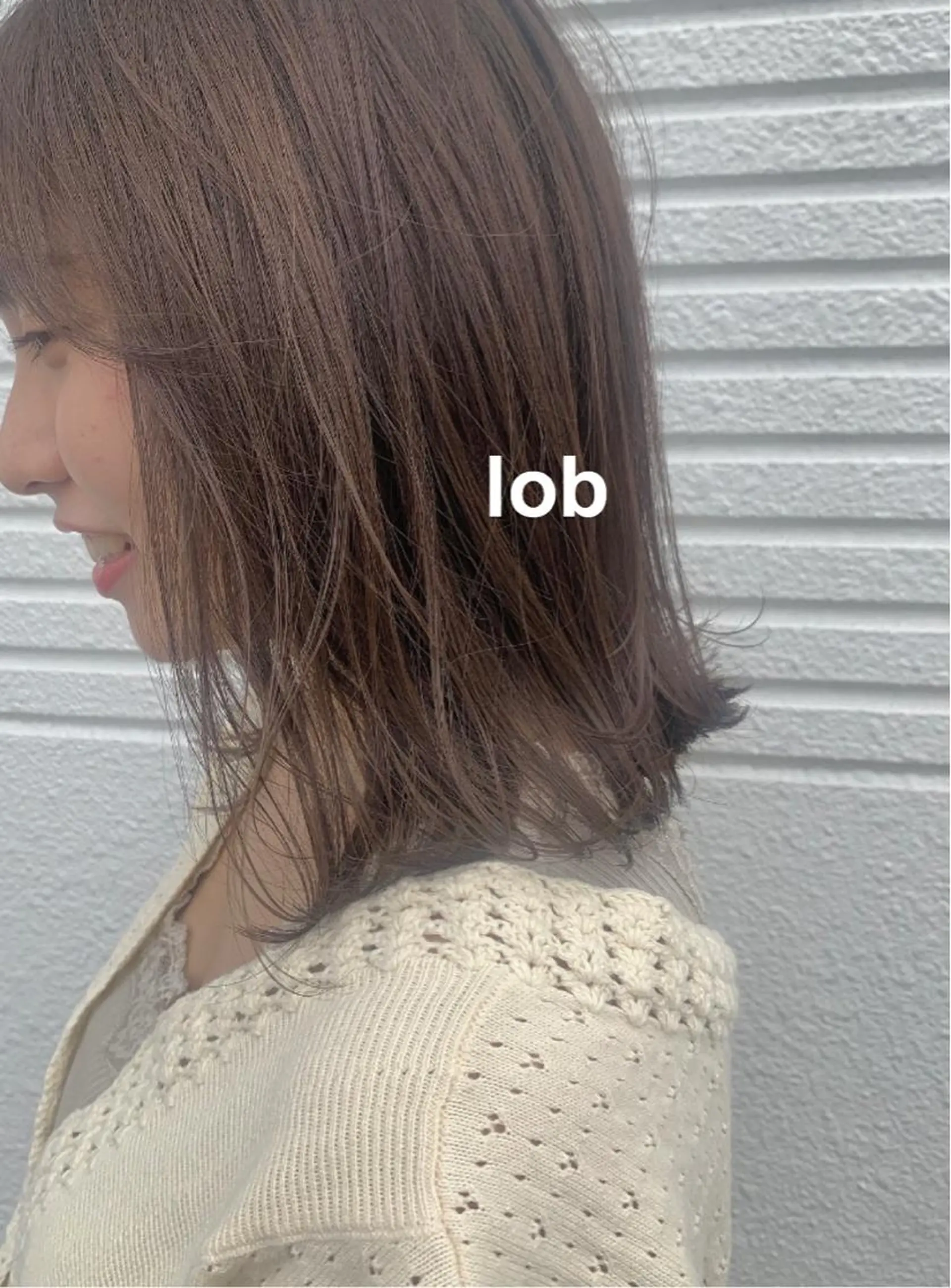 ミディアム カラー アッシュ 透明感カラー kitagawa mayuのヘアスタイル