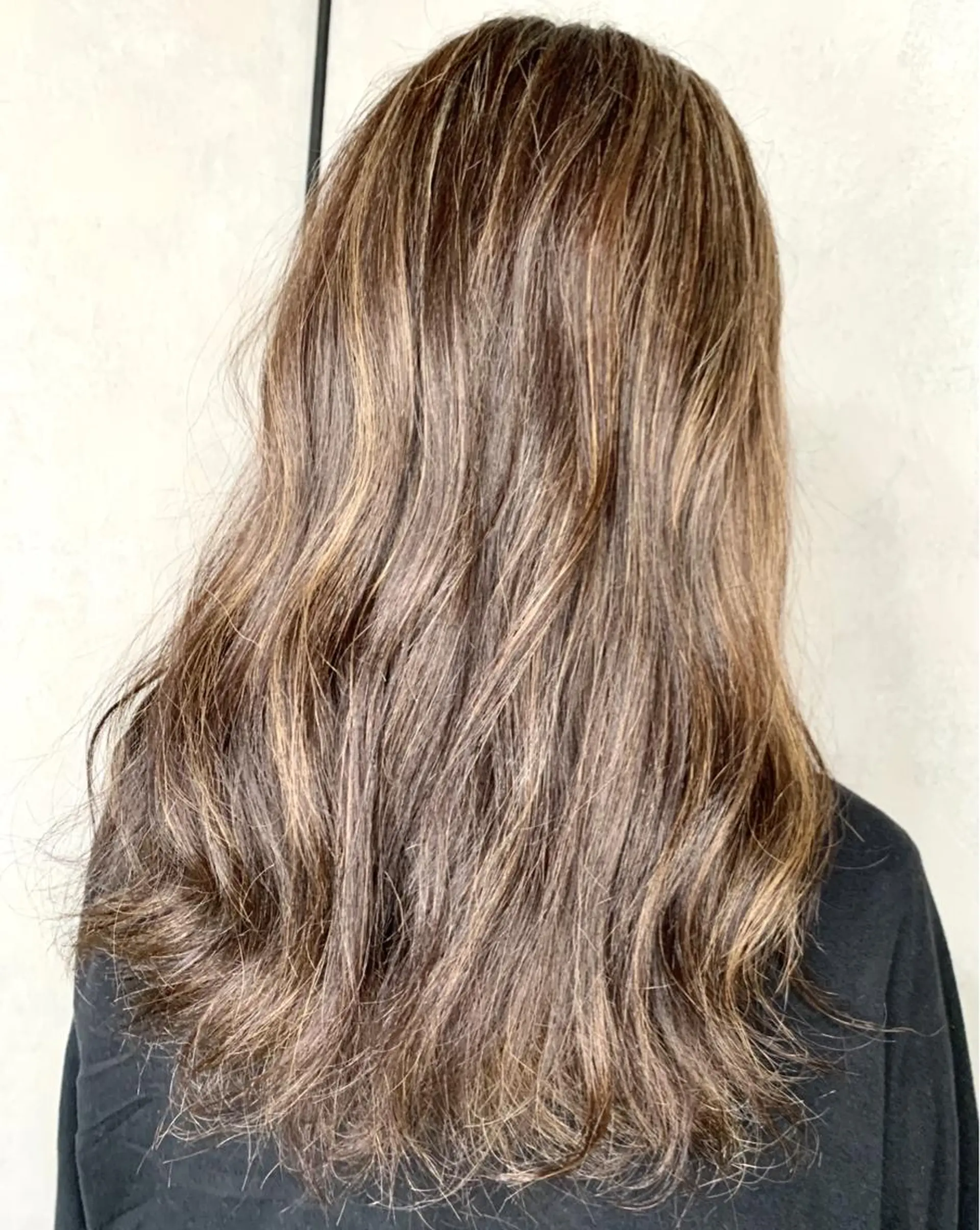 ロング カラー ハイライトカラー ハイライト 岡崎勇人/レイヤー/ 韓国/ケラチンTRのヘアスタイル