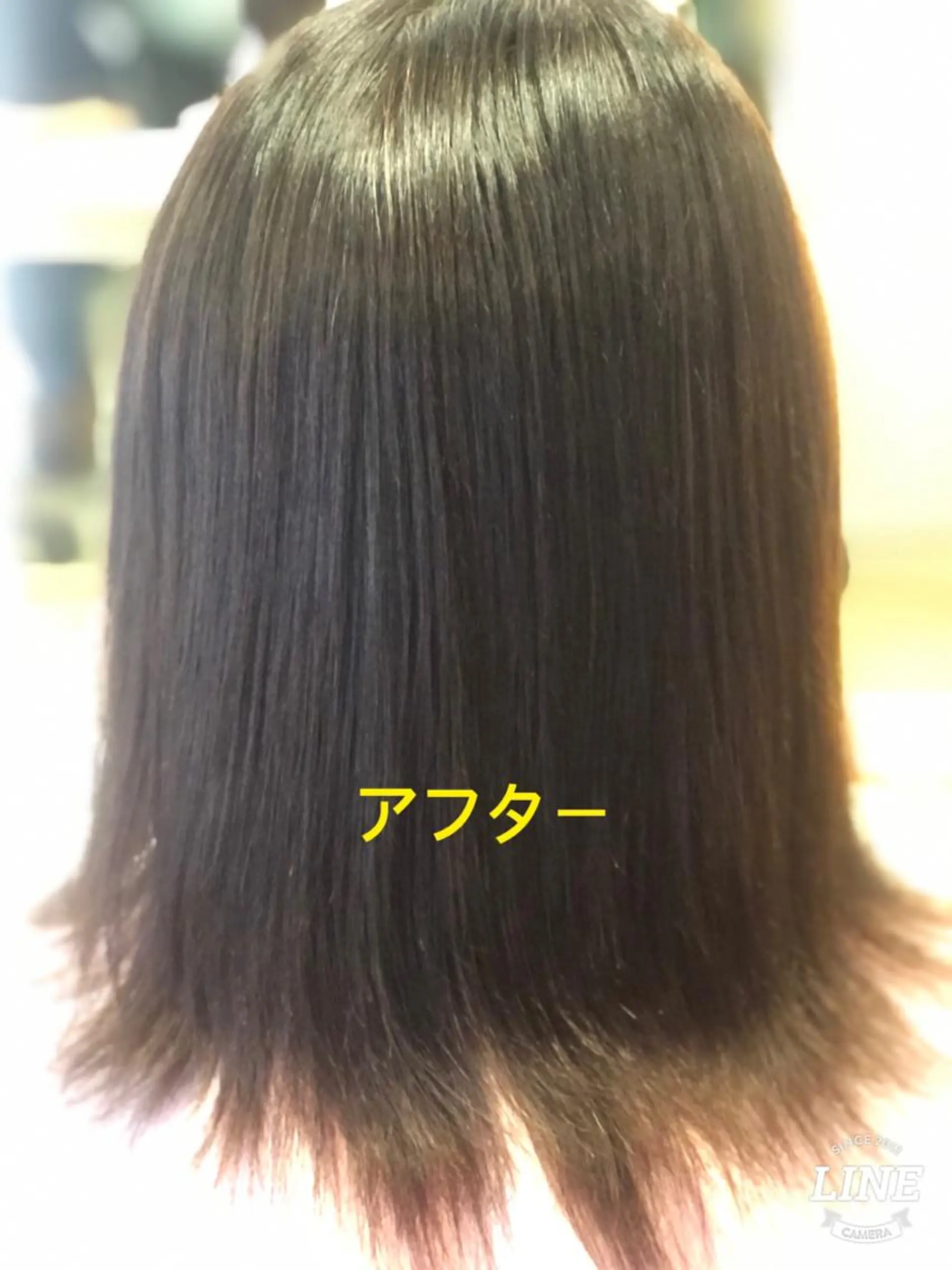 ミディアム 縮毛矯正 エル美容室所属・織田 英之のヘアスタイル