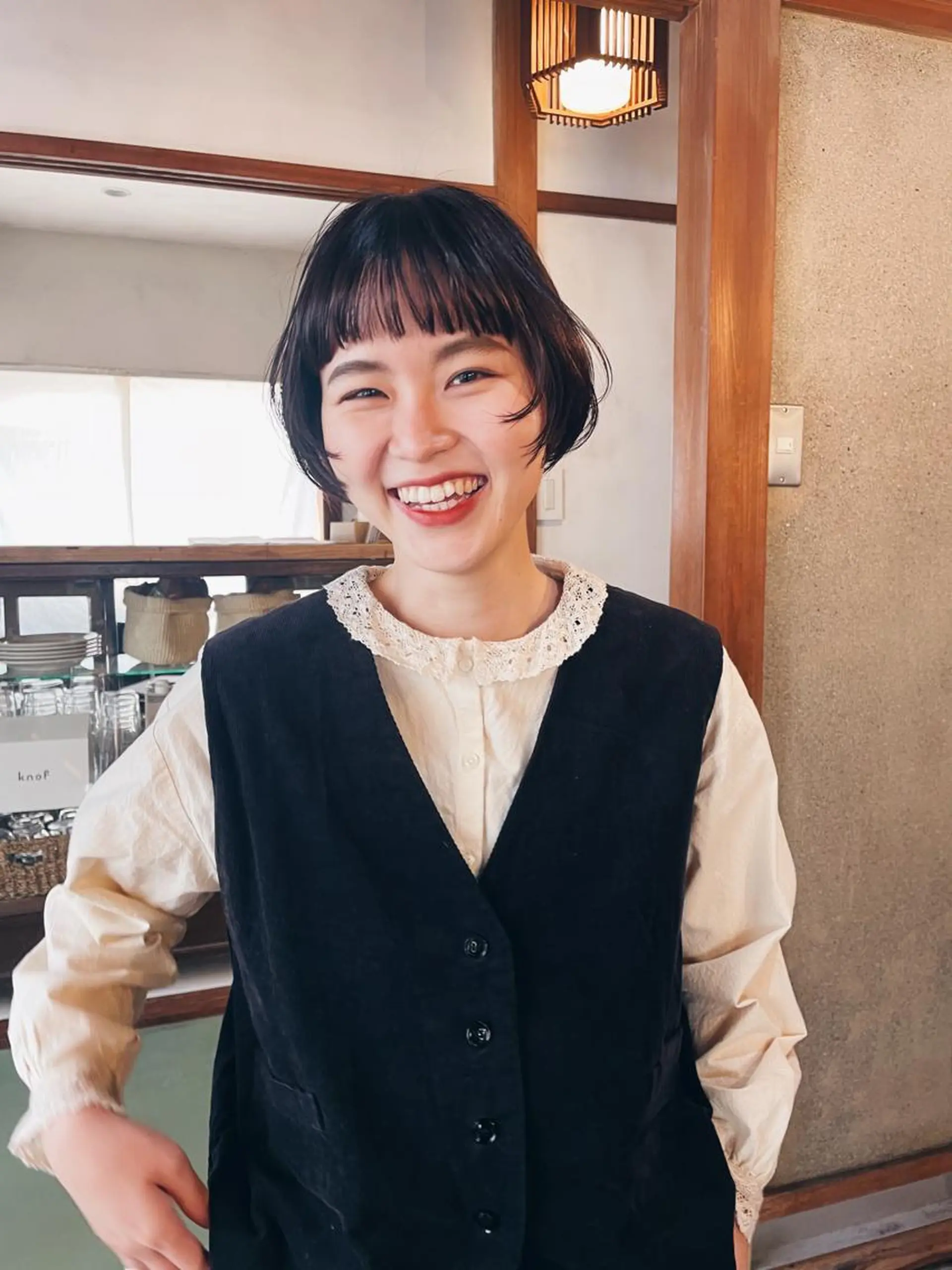 ショート カット 似合わせパーマ 🌼カンナのヘアスタイル