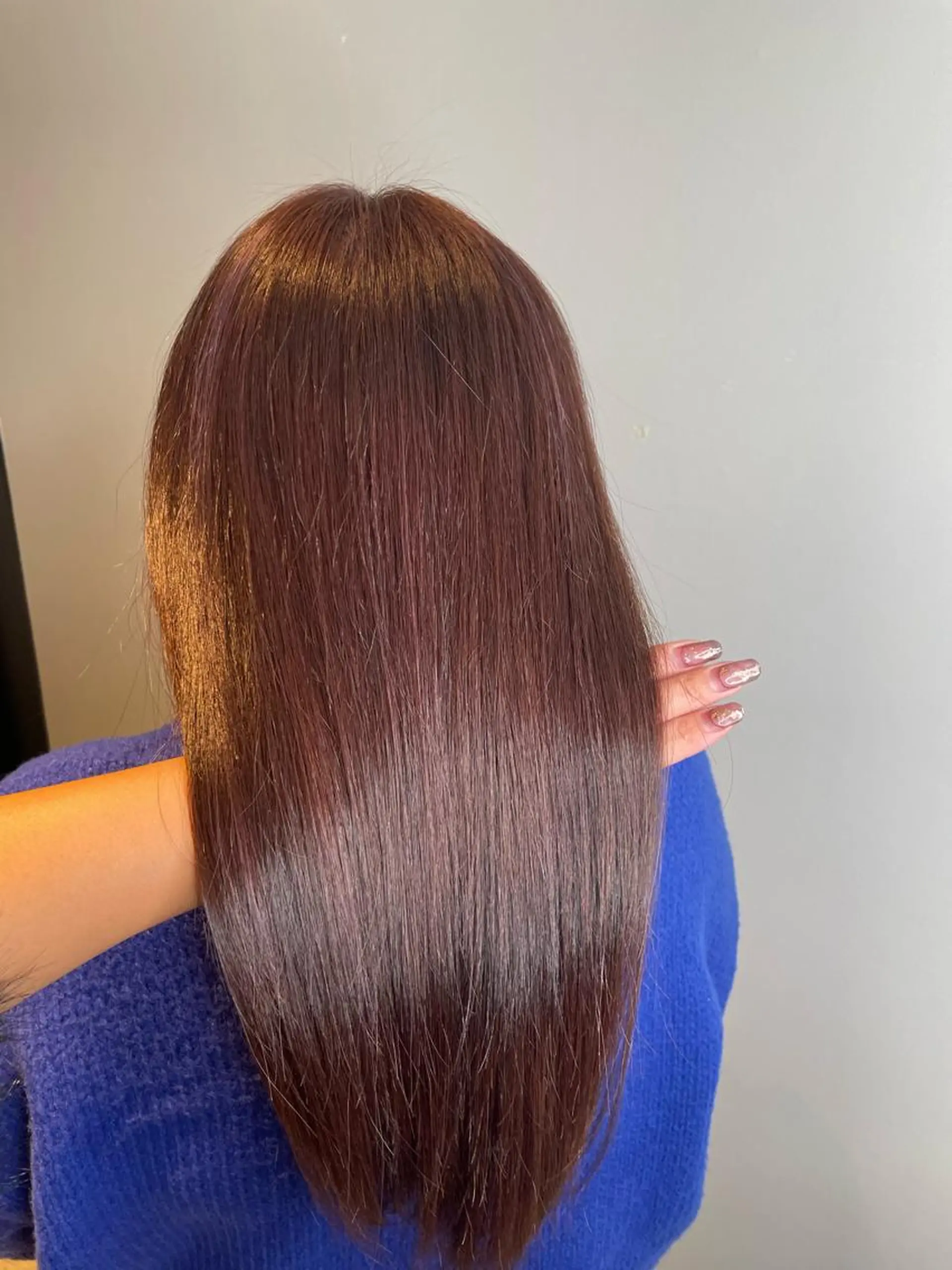 ロング カラー ラベンダーカラー ラベンダーピンク ピンクカラー 髪質改善 カット ヘアカラー トリートメント One By The Ect所属・ショート/脱白髪染め ☆宇﨑悠実のヘアスタイル