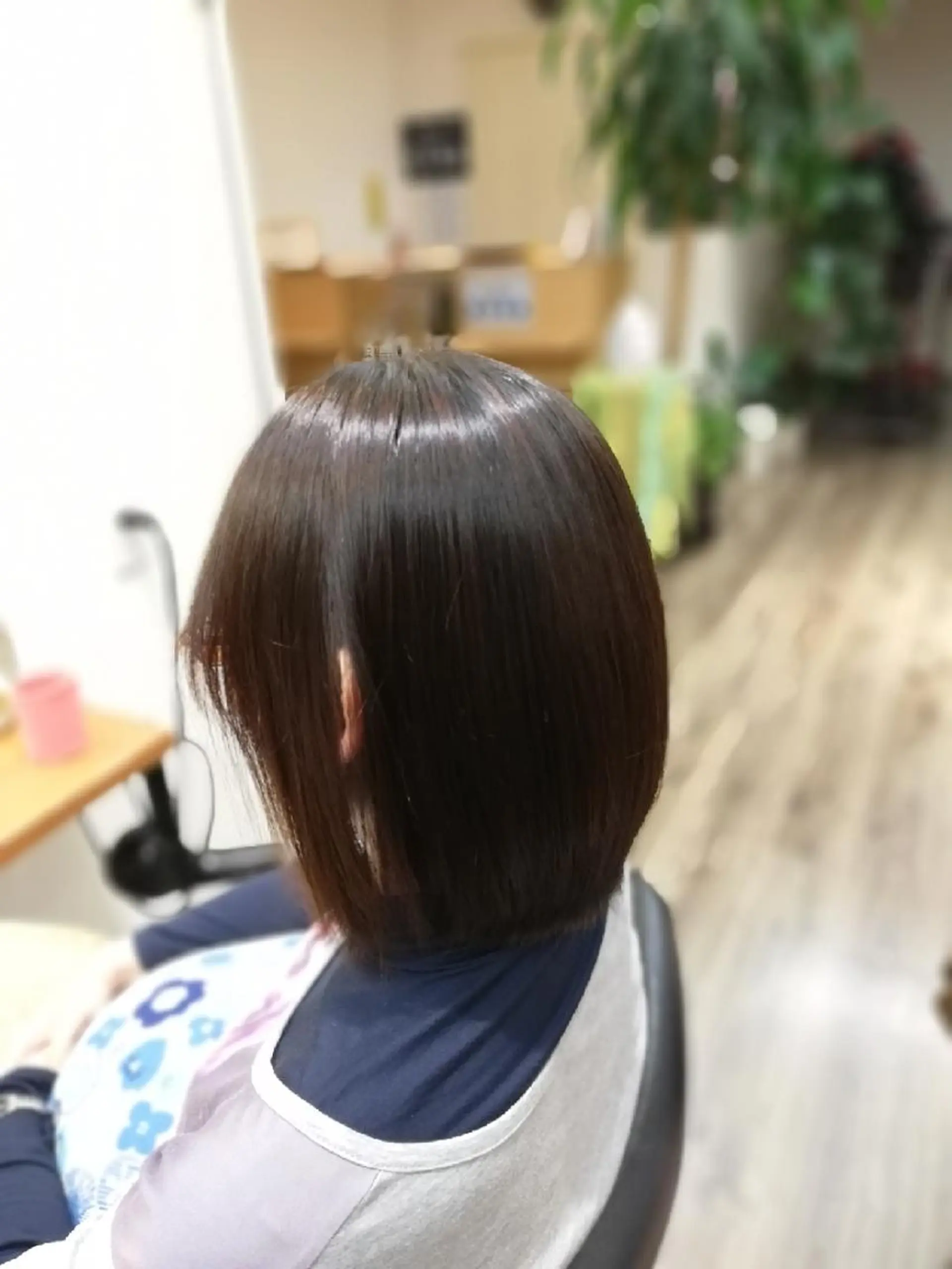 ショート パーマ カット 縮毛矯正 北林 弘展のヘアスタイル