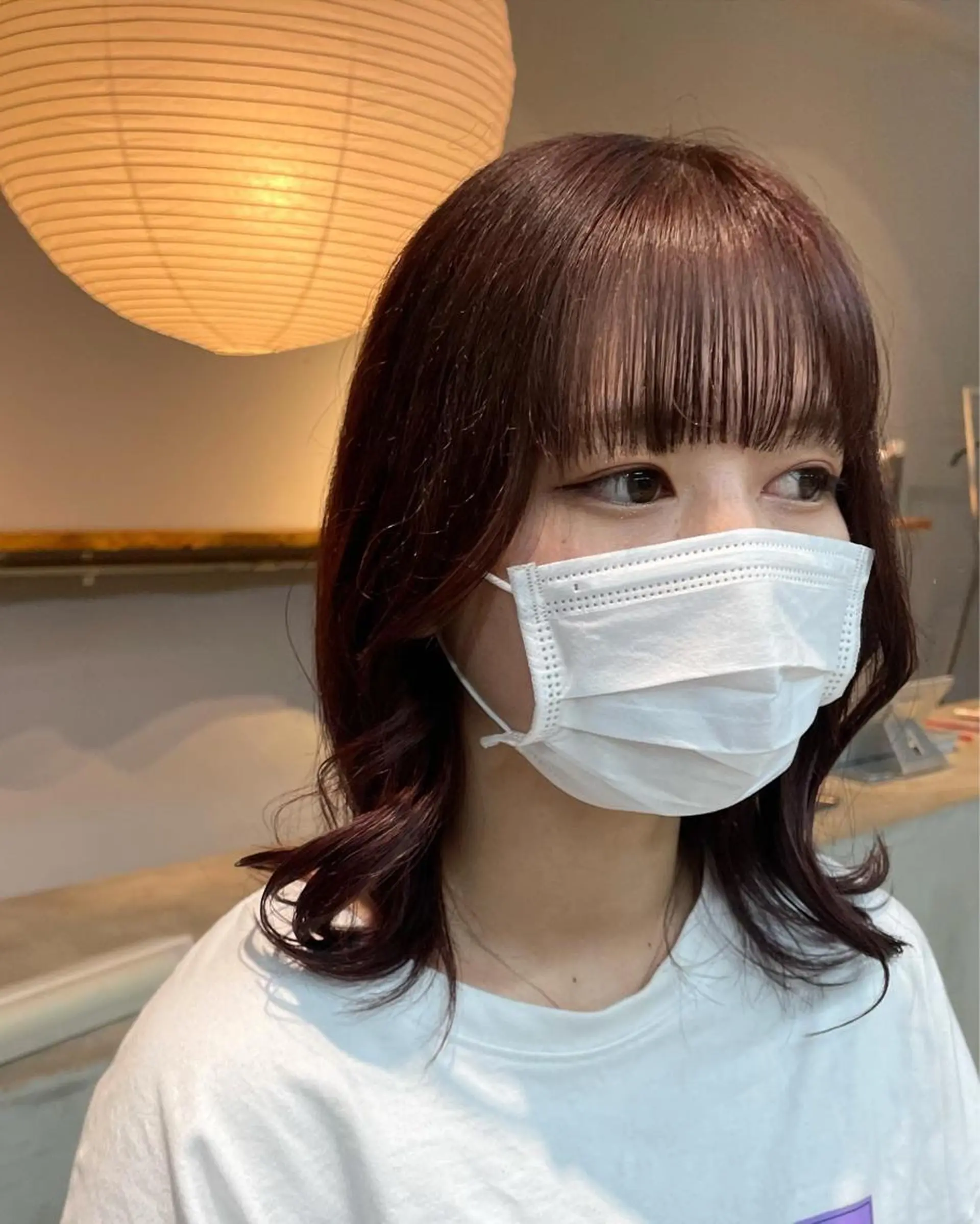 カラー fudge所属・MaisonHALU 松浦光咲のヘアスタイル