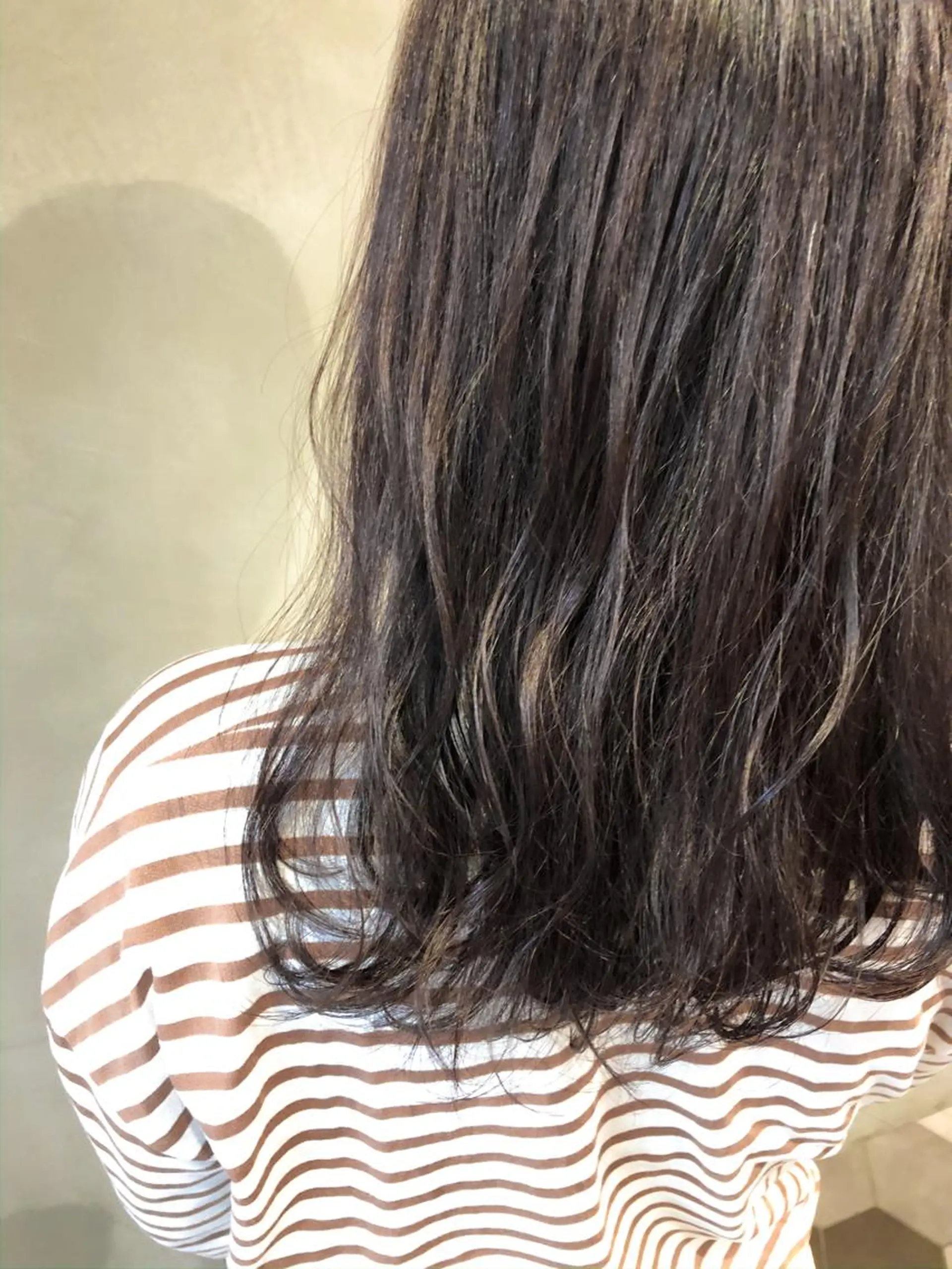セミロング カット ヘアカラー トリートメント シンタニ ナオトのヘアスタイル
