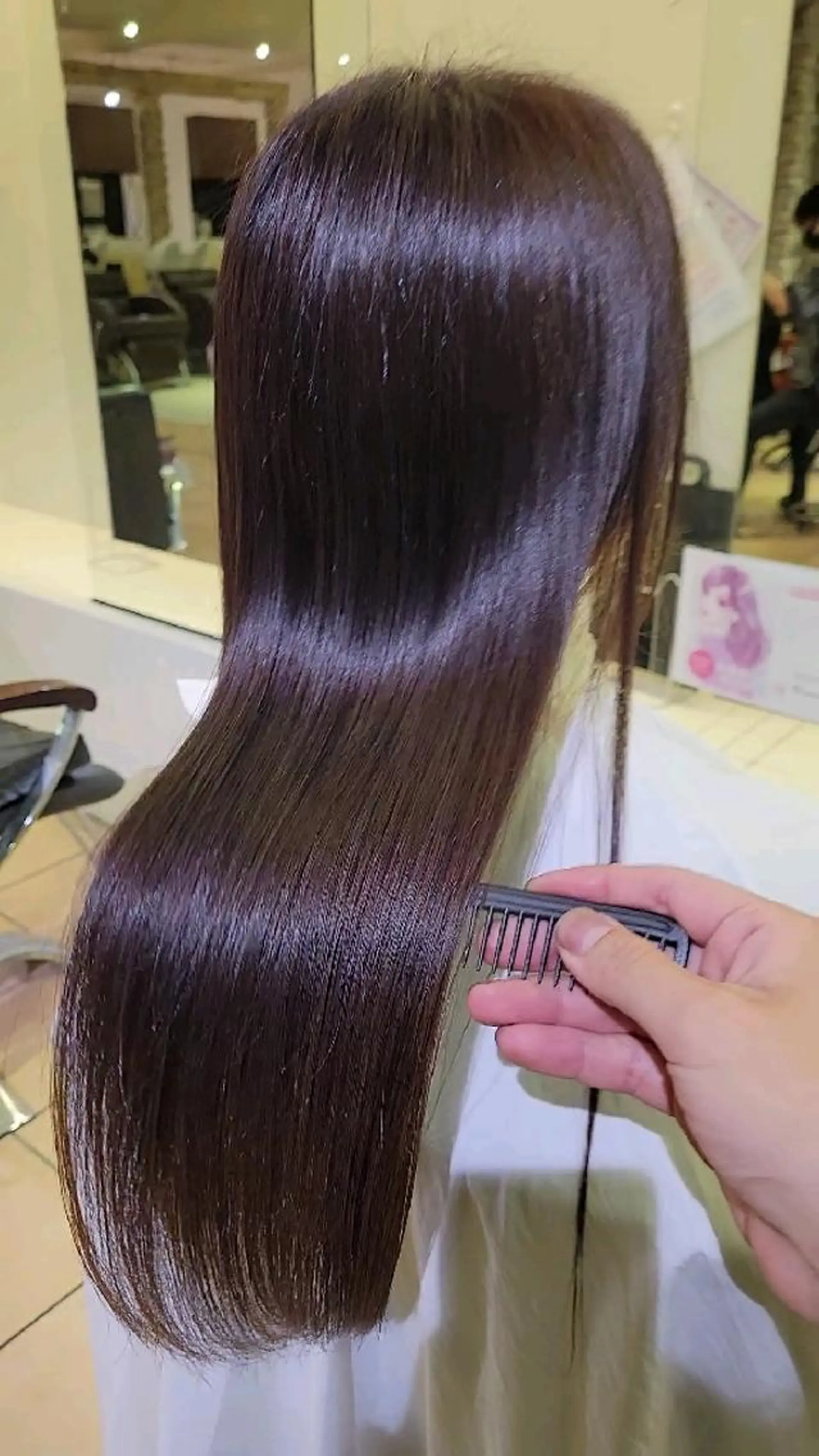 ロング 髪質改善 トリートメント 【髪質改善美容師】t occa茨木篠原健太のヘアスタイル