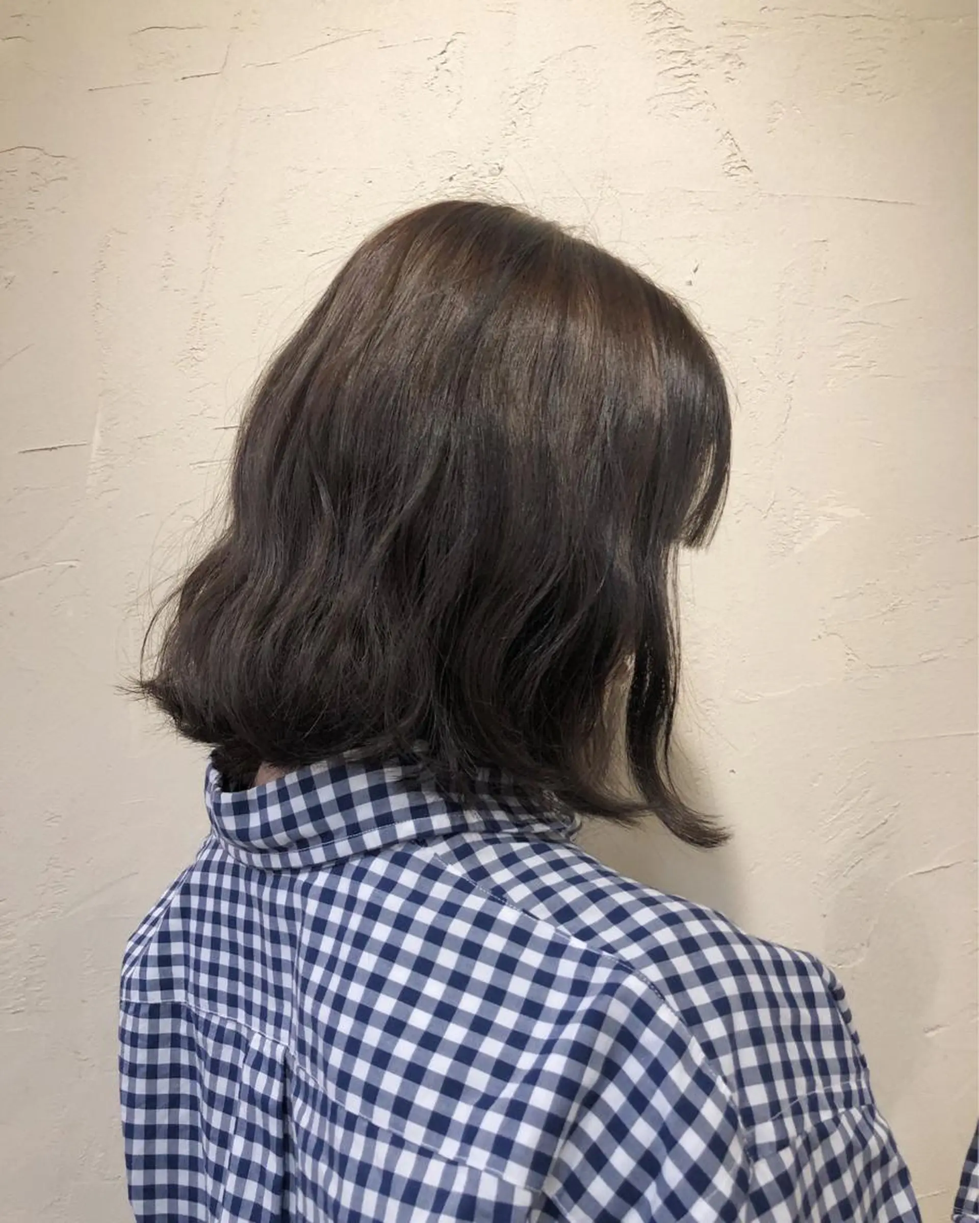 ミディアム カラー 馬場 瑞穂のヘアスタイル