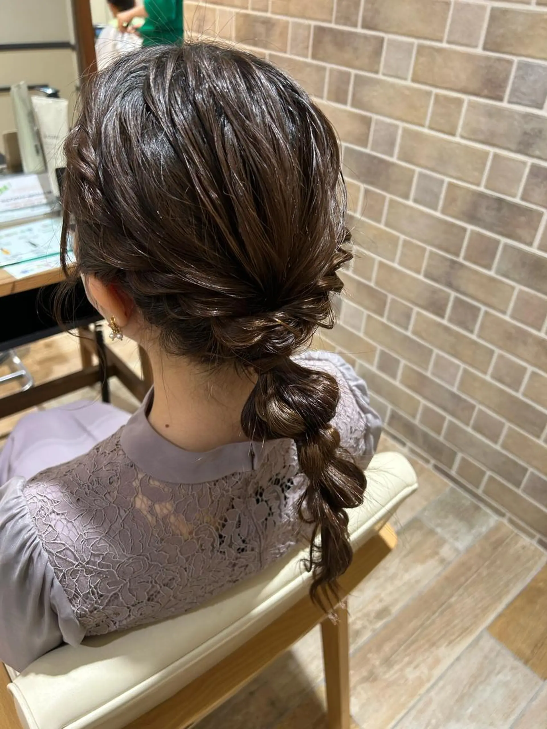 ヘアアレンジ ヘアセット 須藤 向日葵のヘアスタイル