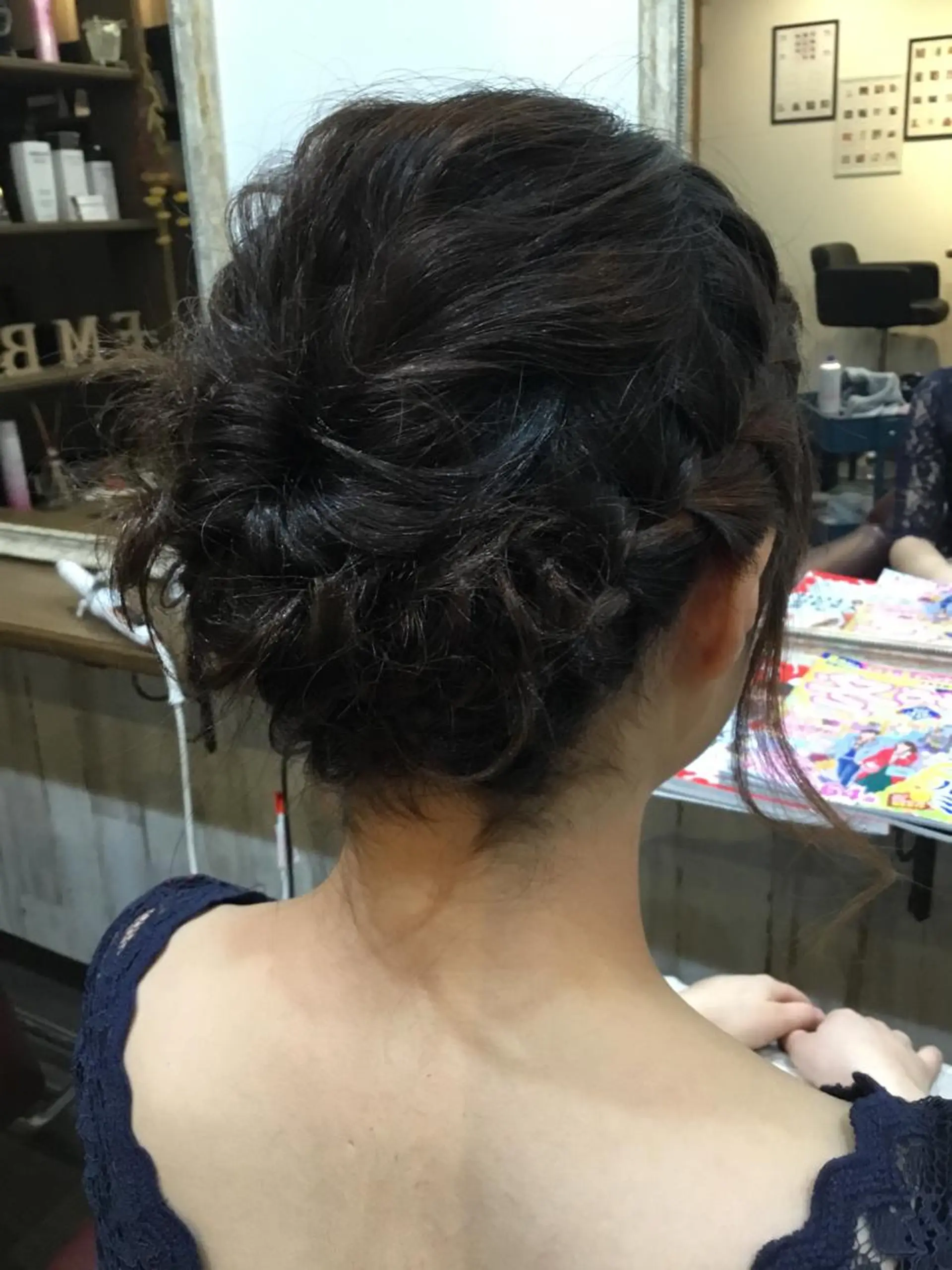 ヘアアレンジ 金崎 新吾のヘアスタイル