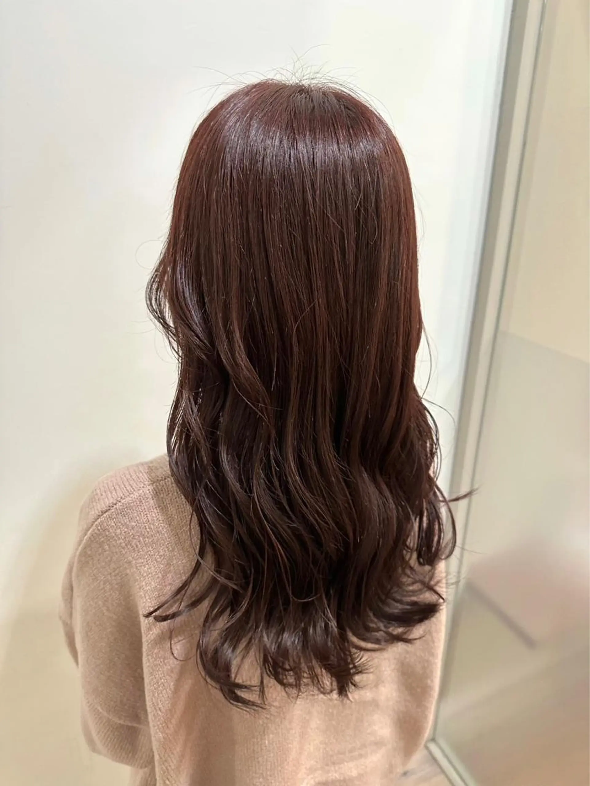 ロング ヘアカラー トリートメント つじ みさきのヘアスタイル