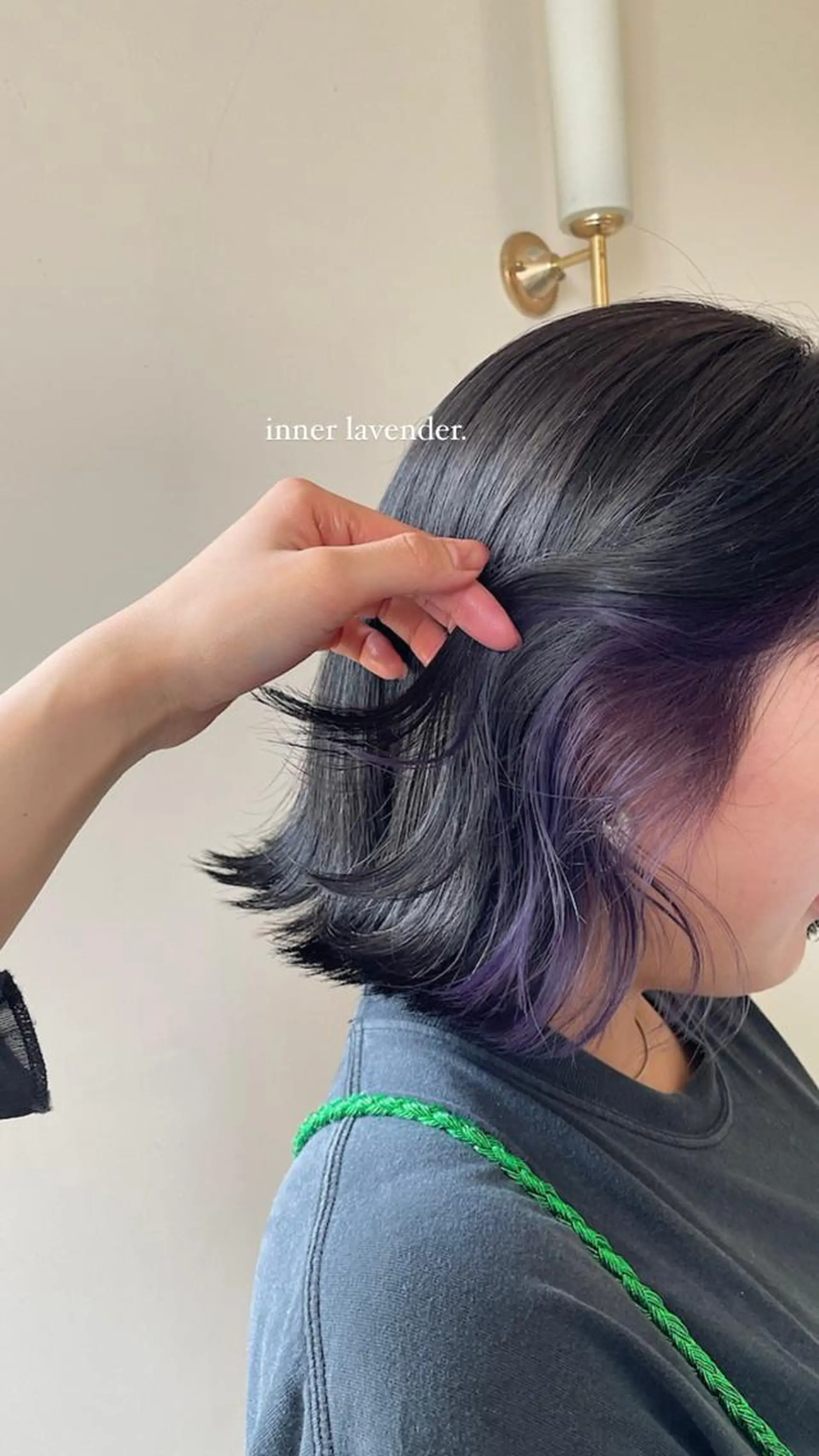 ミディアム カラー Re.ly所属・Ly🎀 Ricoのヘアスタイル