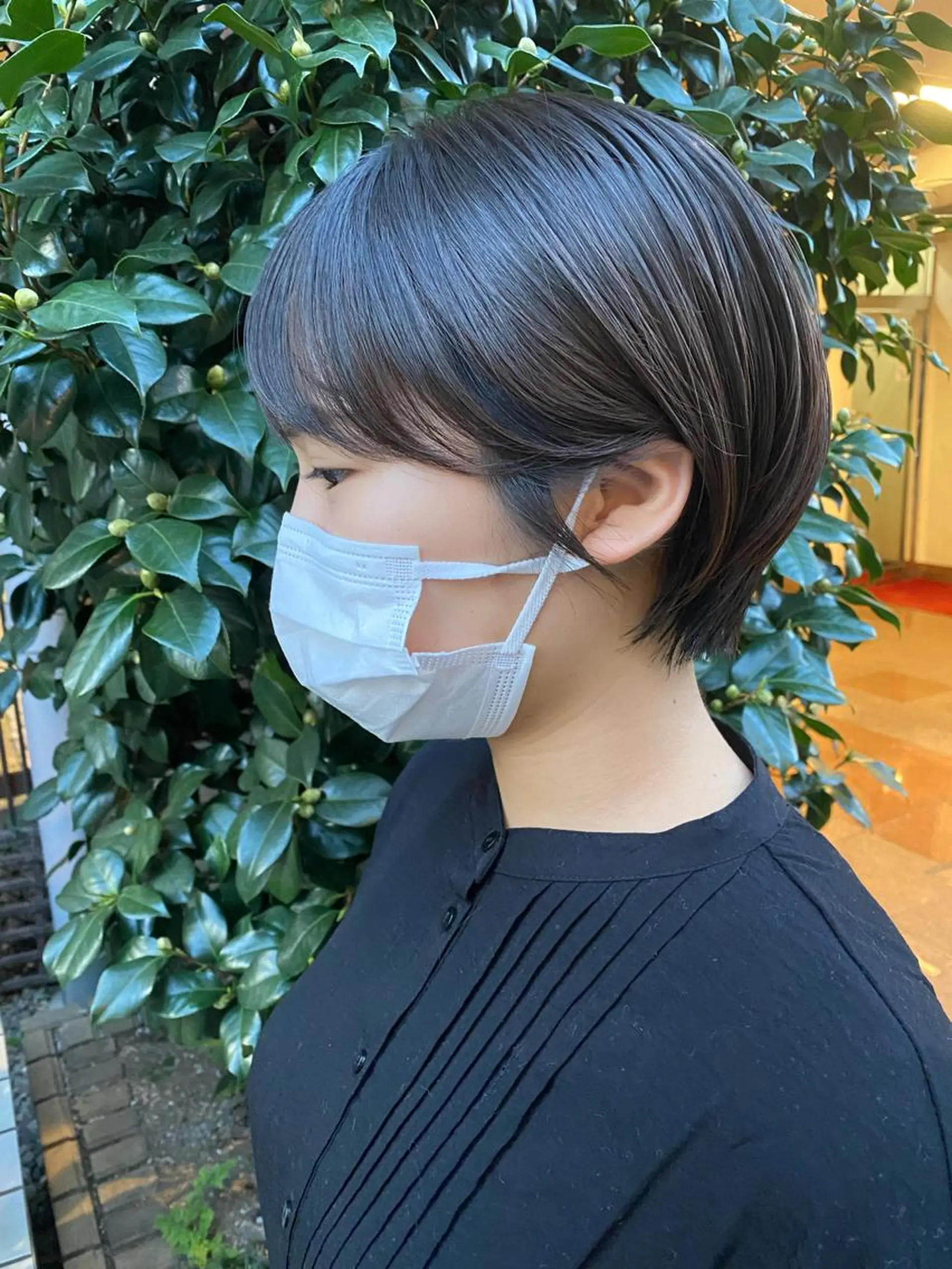 ショート カラー ヘアアレンジ 丸みショート ショートヘア カット ヘアカラー トリートメント ヘアセット TOPSTYLIST 🇬🇧JIMMYのヘアスタイル
