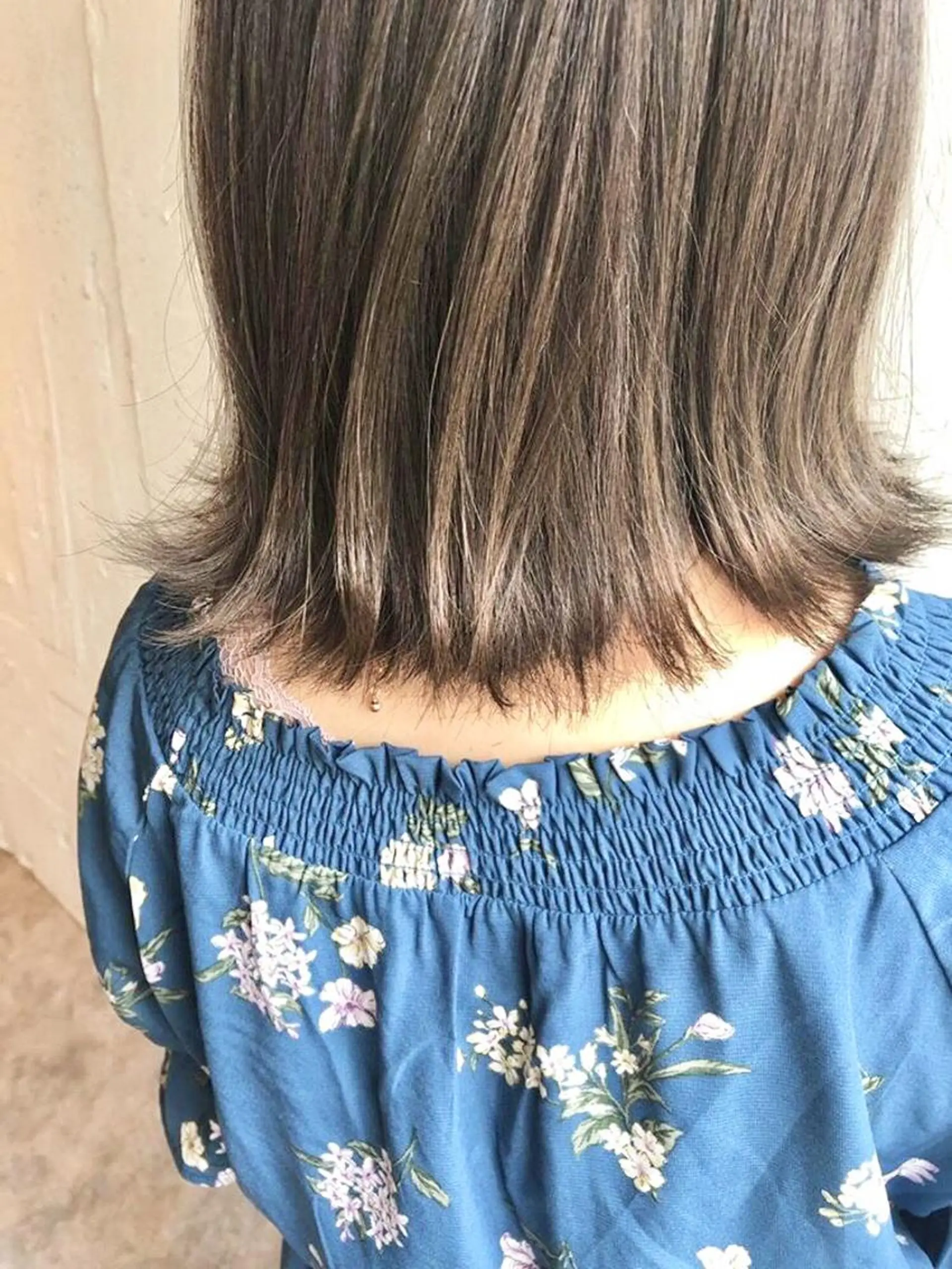 ミディアム カラー ベージュカラー 透明感カラー カット ヘアカラー トリートメント 💈平島 拓也💈のヘアスタイル