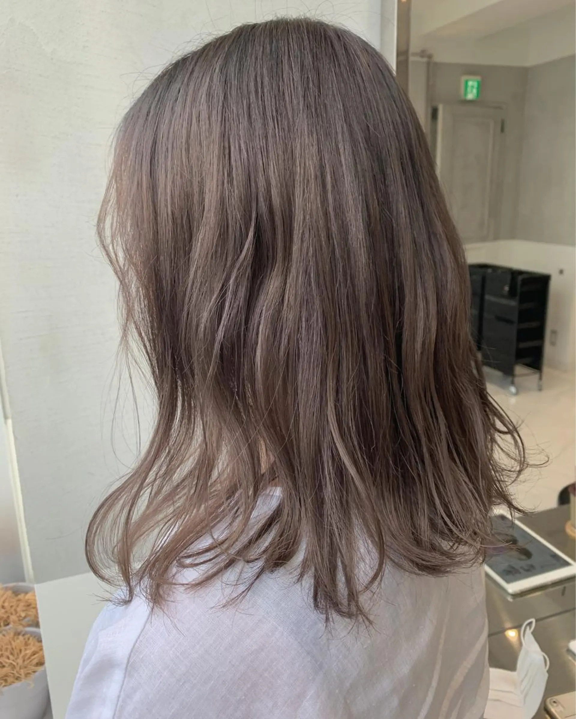 ミディアム カラー minami🪷 暖色カラーのヘアスタイル