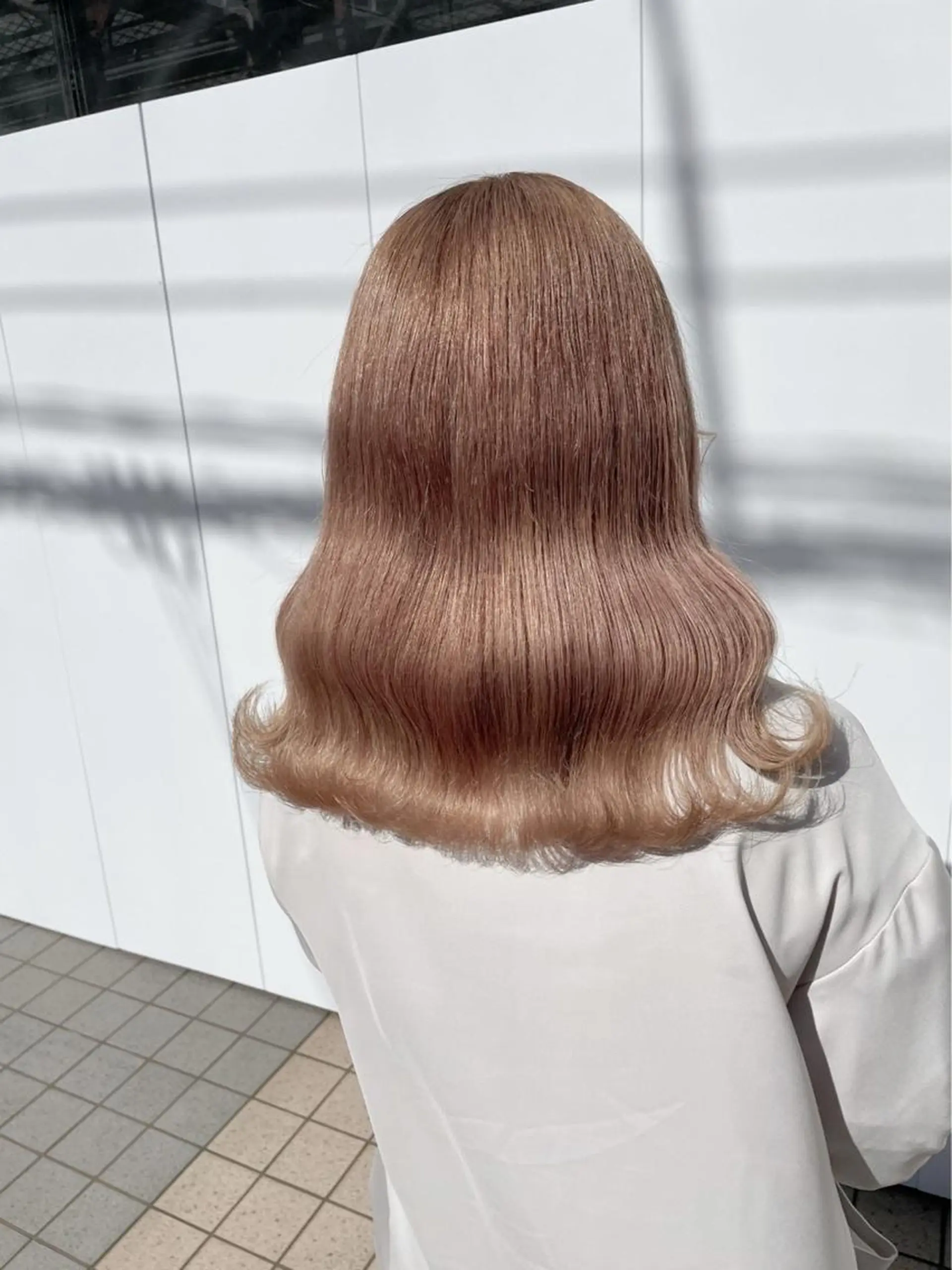 セミロング 似合わせパーマ🔥 渡邉愛斗のヘアスタイル
