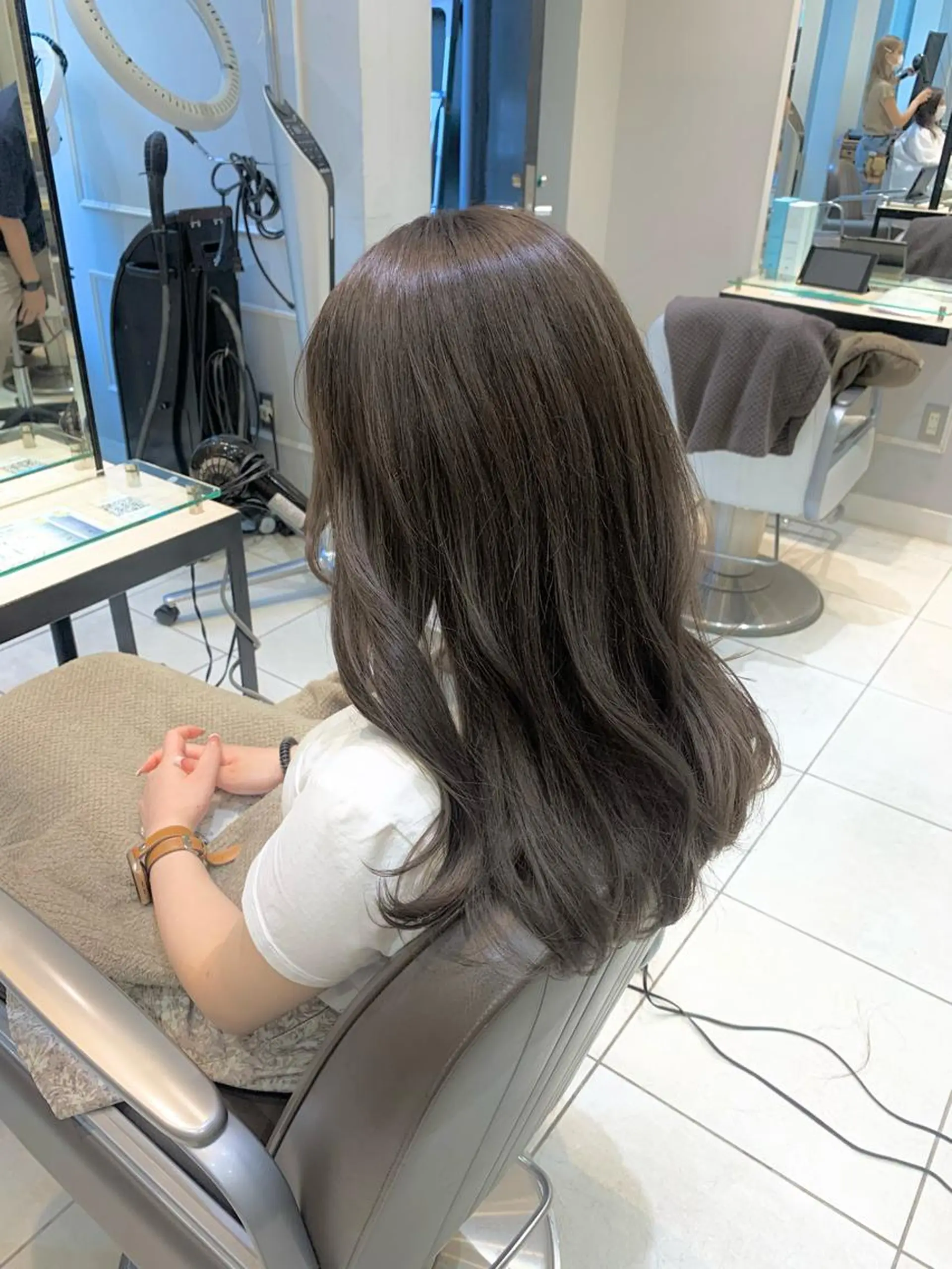 セミロング カット 縮毛矯正 トリートメント 髪質改善/縮毛矯正 🎀小林 唯 🎀のヘアスタイル