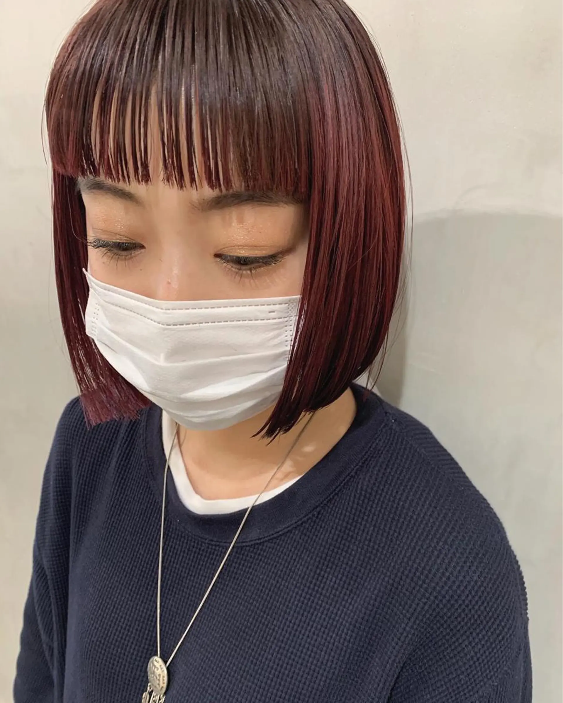 ショート カラー カット ヘアカラー トリートメント 優 作のヘアスタイル