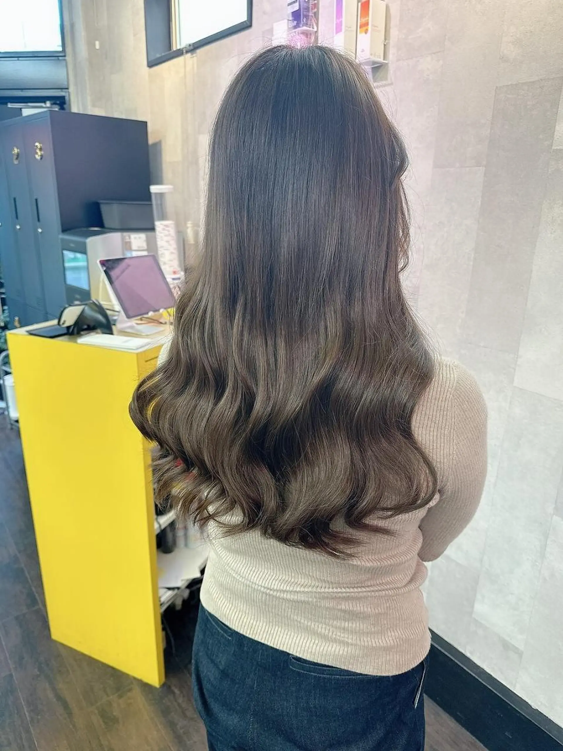 ロング カット エクステ ヘアセット 小野 裕子のヘアスタイル