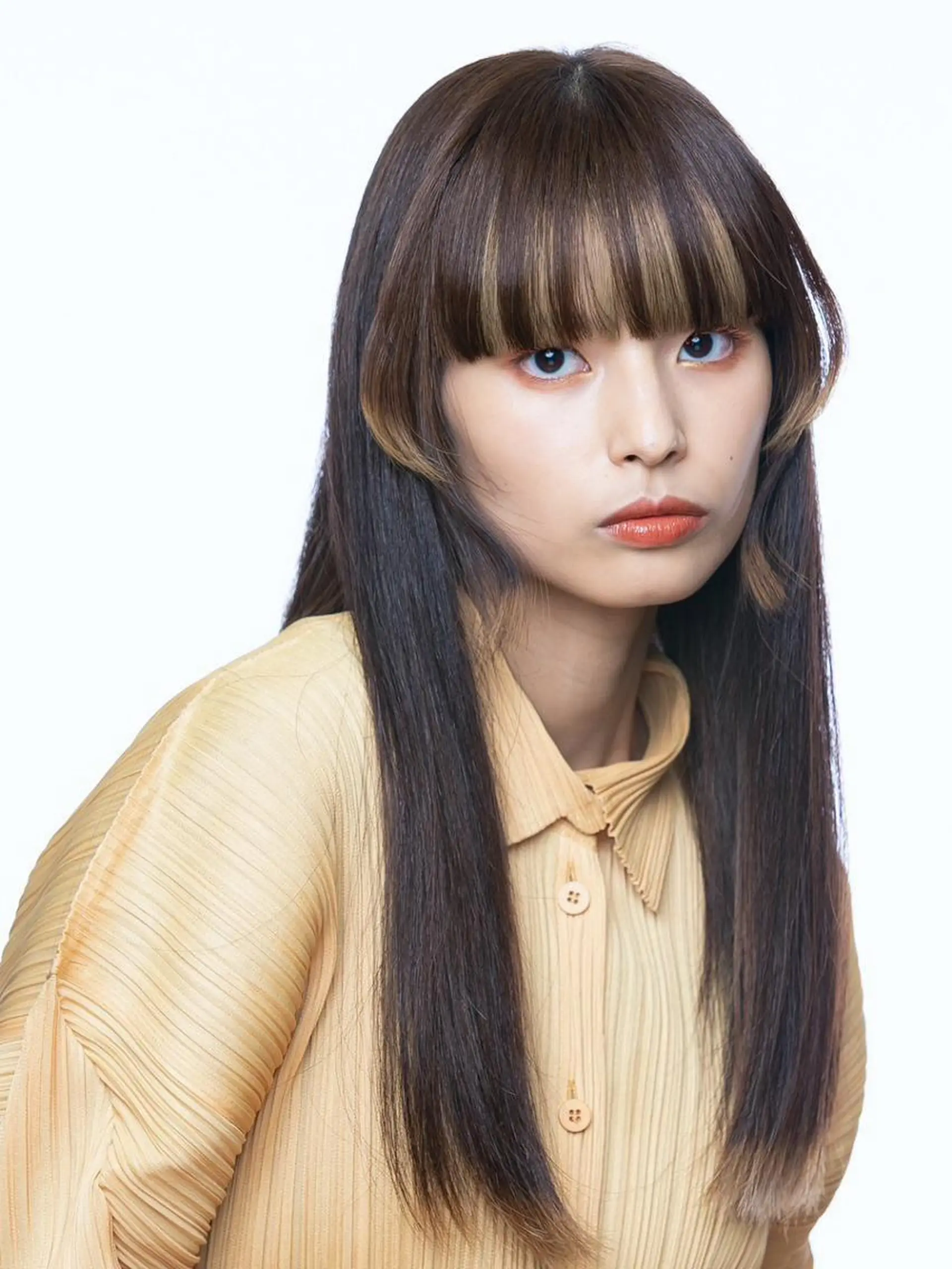 ロング 川上 春香のヘアスタイル