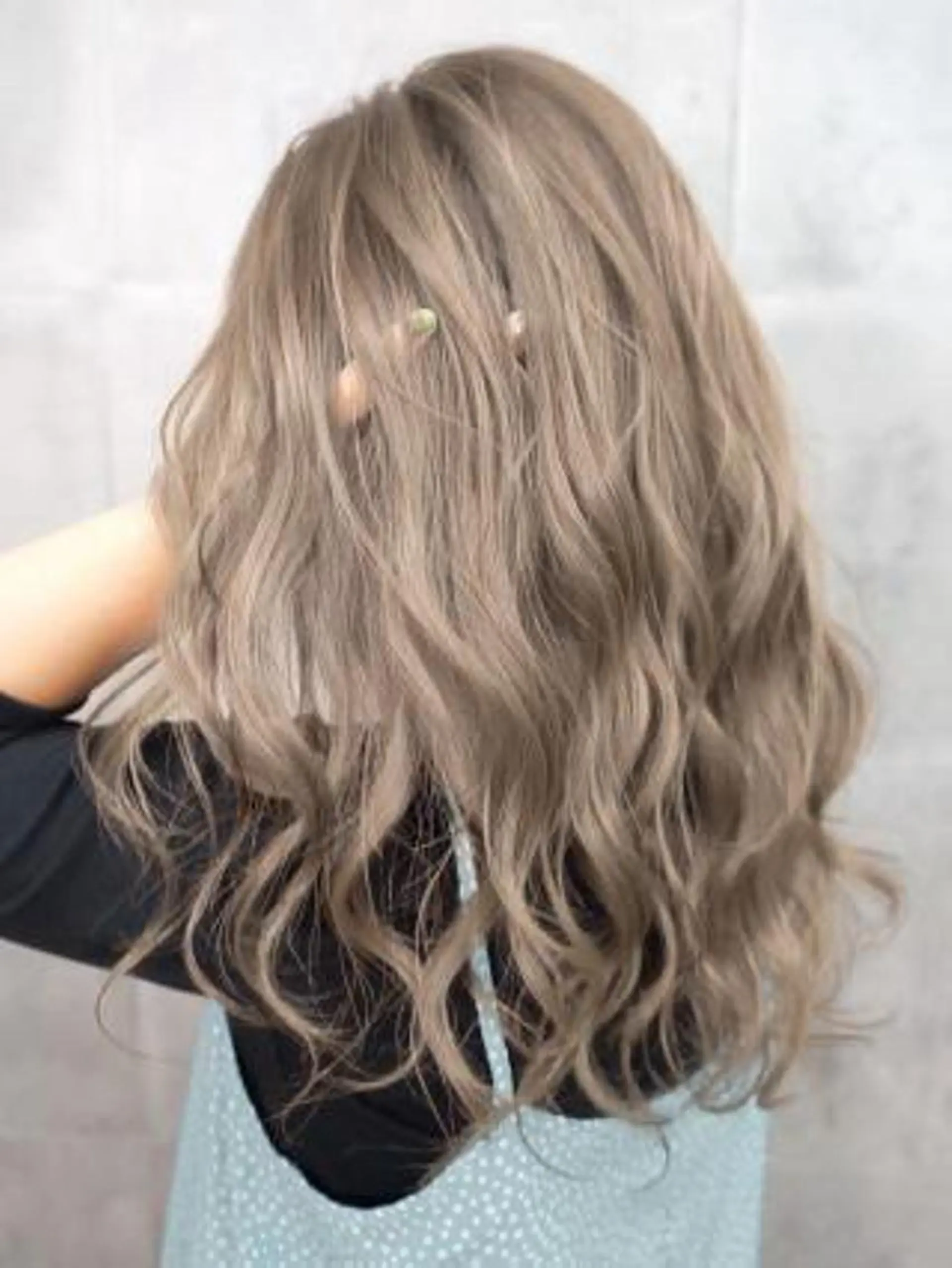セミロング カラー カット ヘアカラー 🍀艶髪縮毛矯正/ 風殿　滉太🍀のヘアスタイル