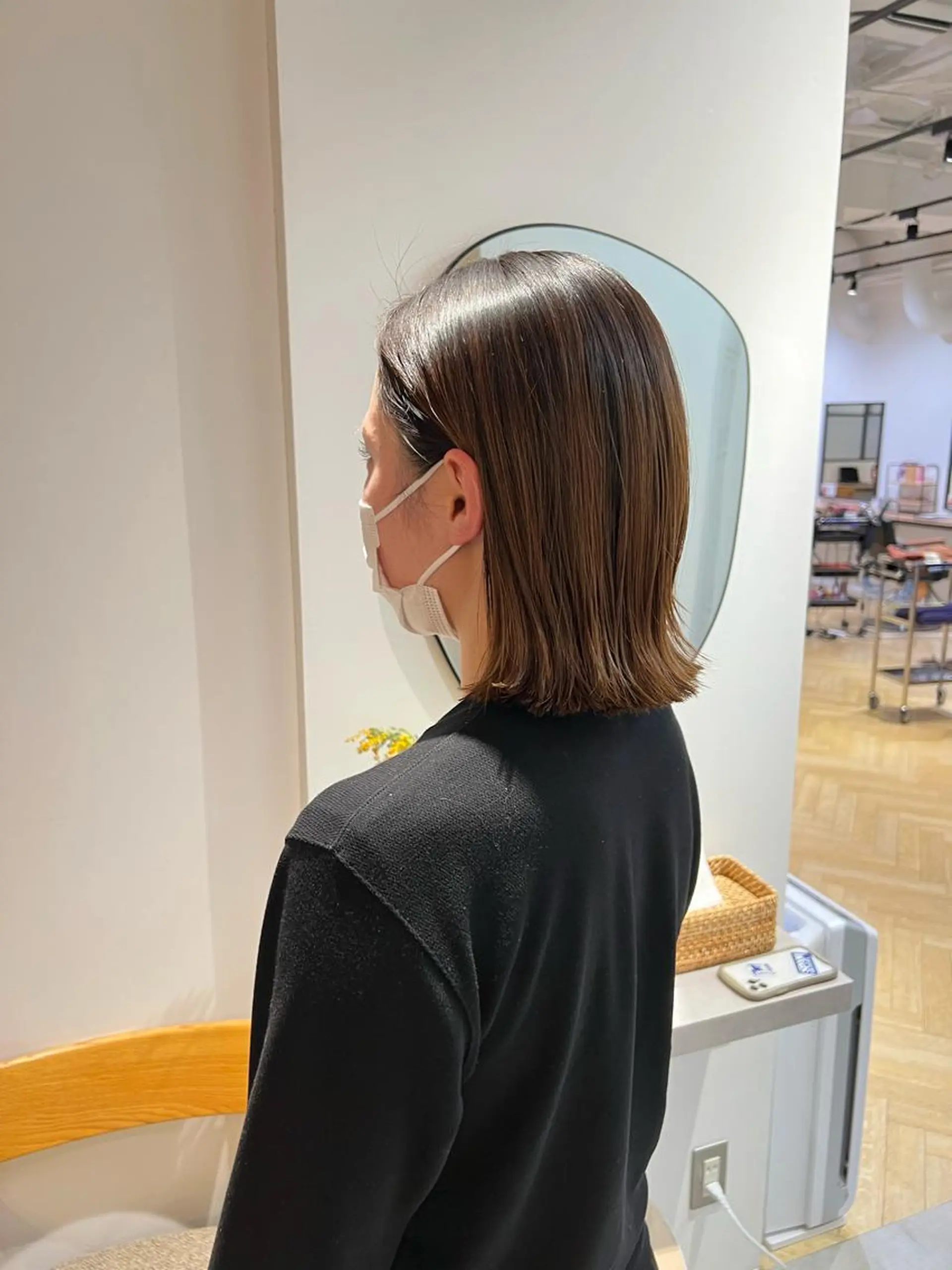 ミディアム 三宅 昌太のヘアスタイル