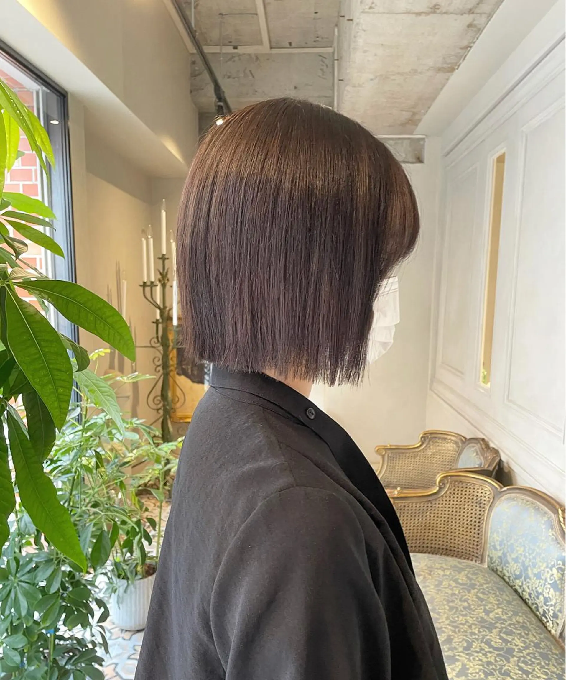 ミディアム トリートメント 原 菜帆のヘアスタイル